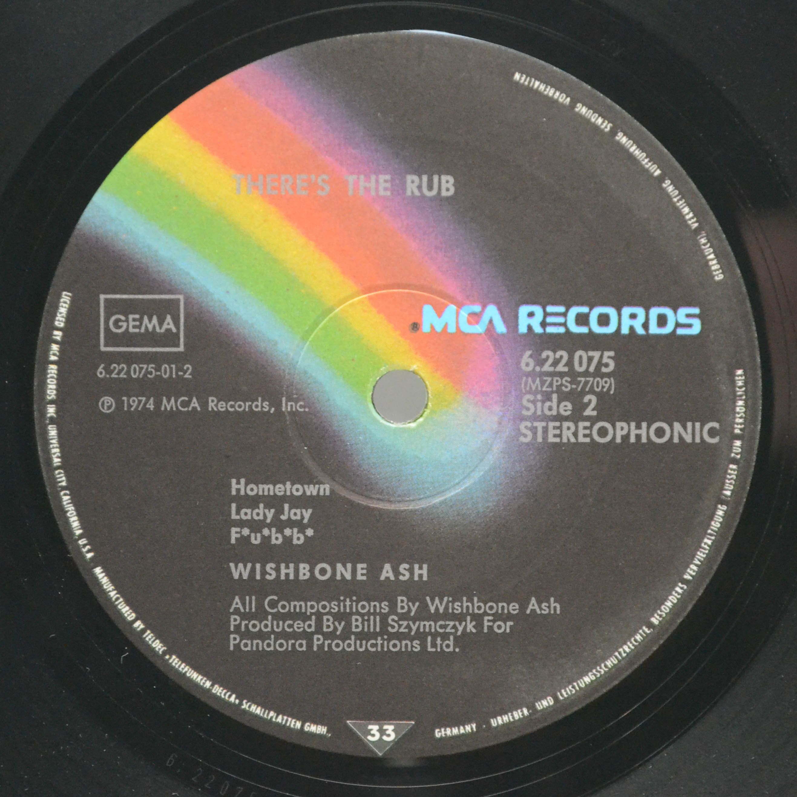 Виниловая пластинка Wishbone Ash — There's The Rub, 1974