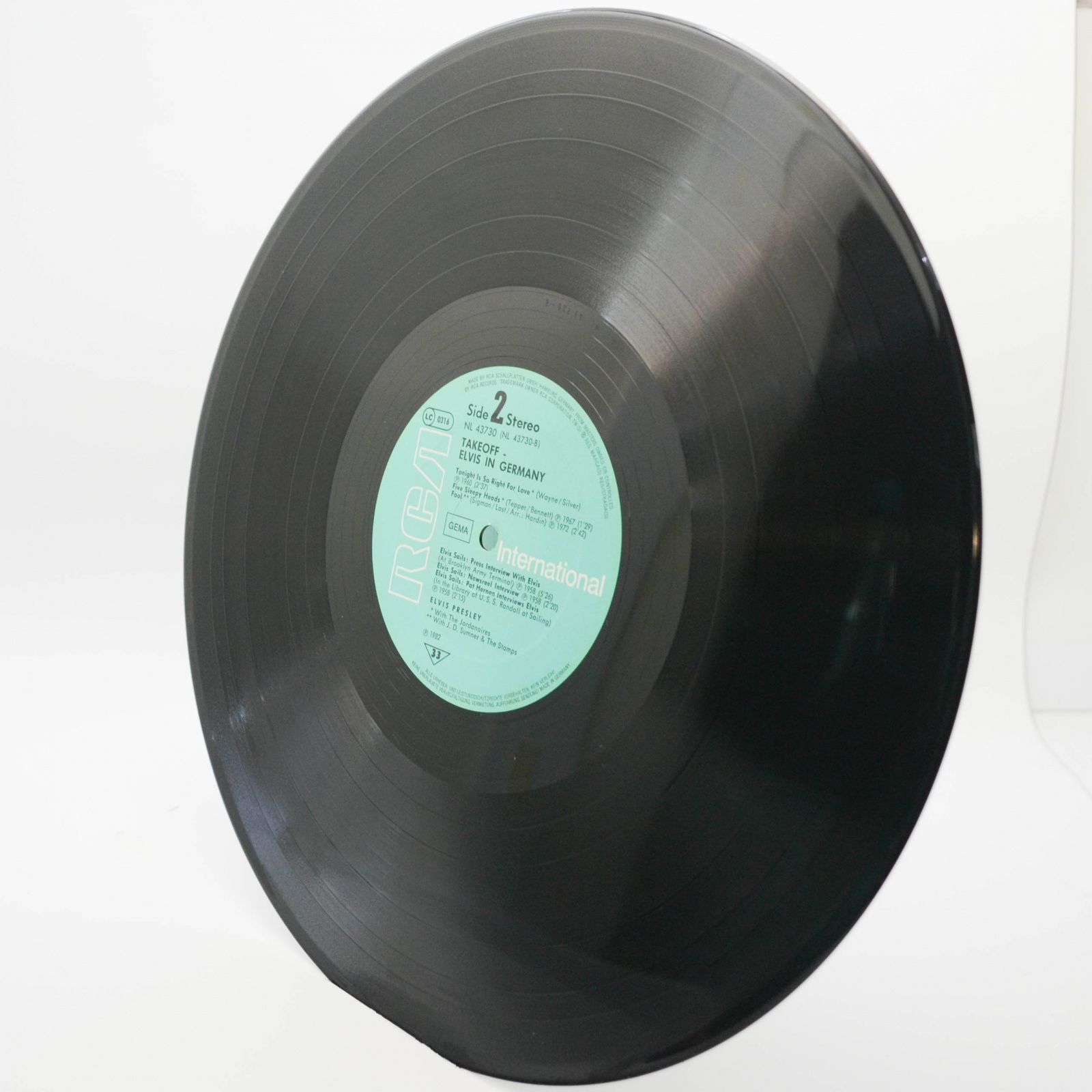 Elvis Presley — Elvis In Germany, 1982