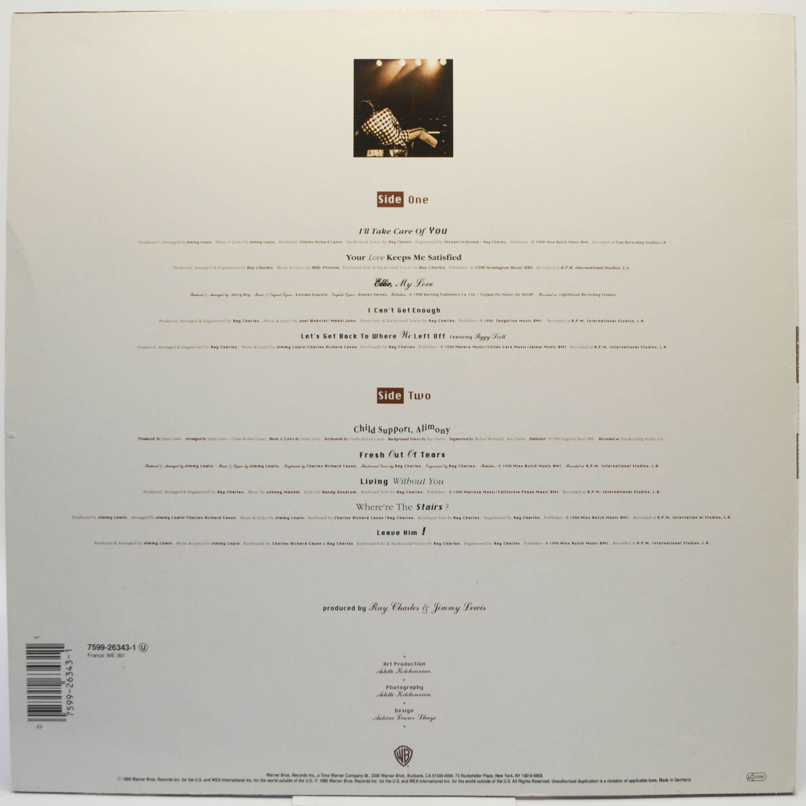 Ray Charles — Would You Believe ?, 1990