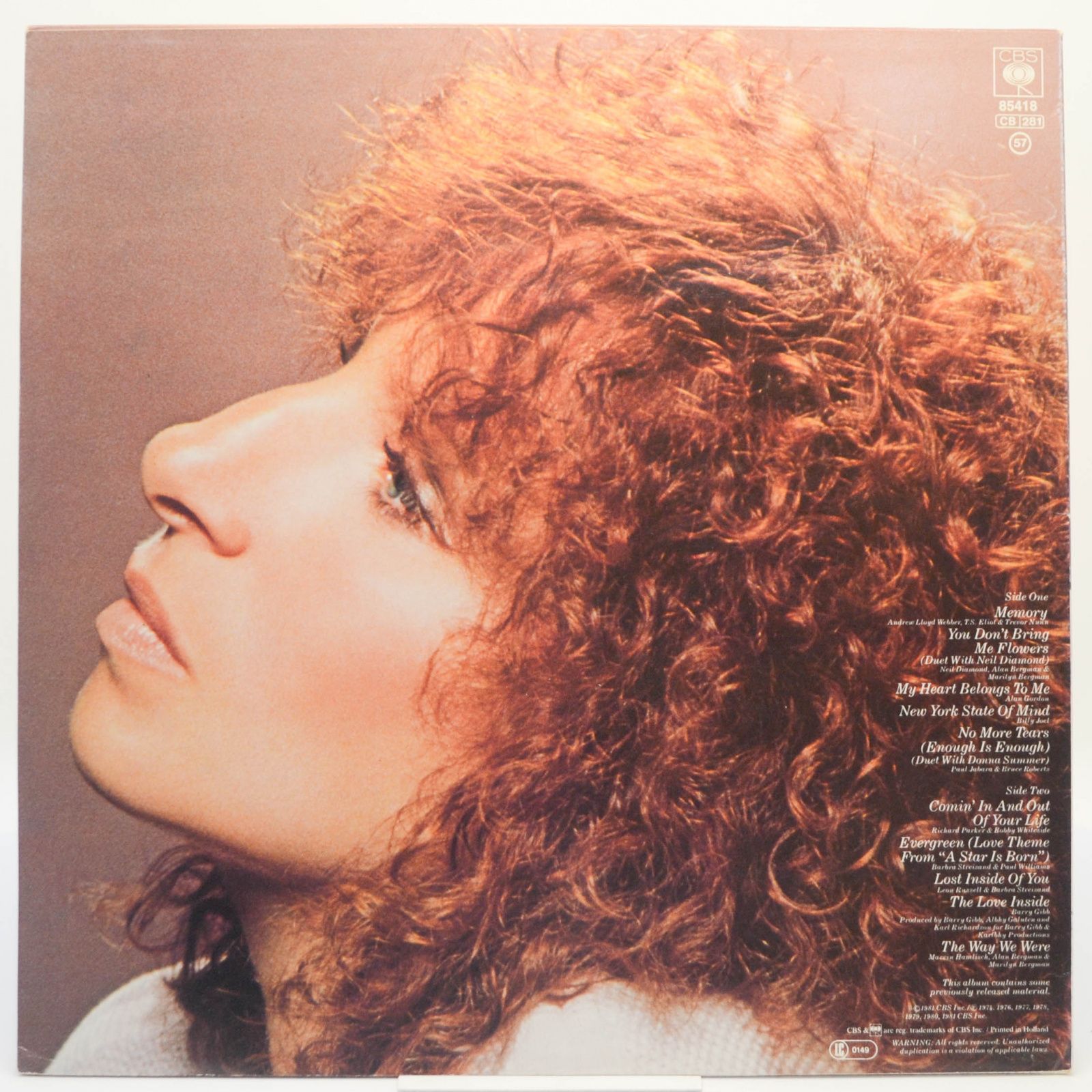 Barbra Streisand — Memories, 1981