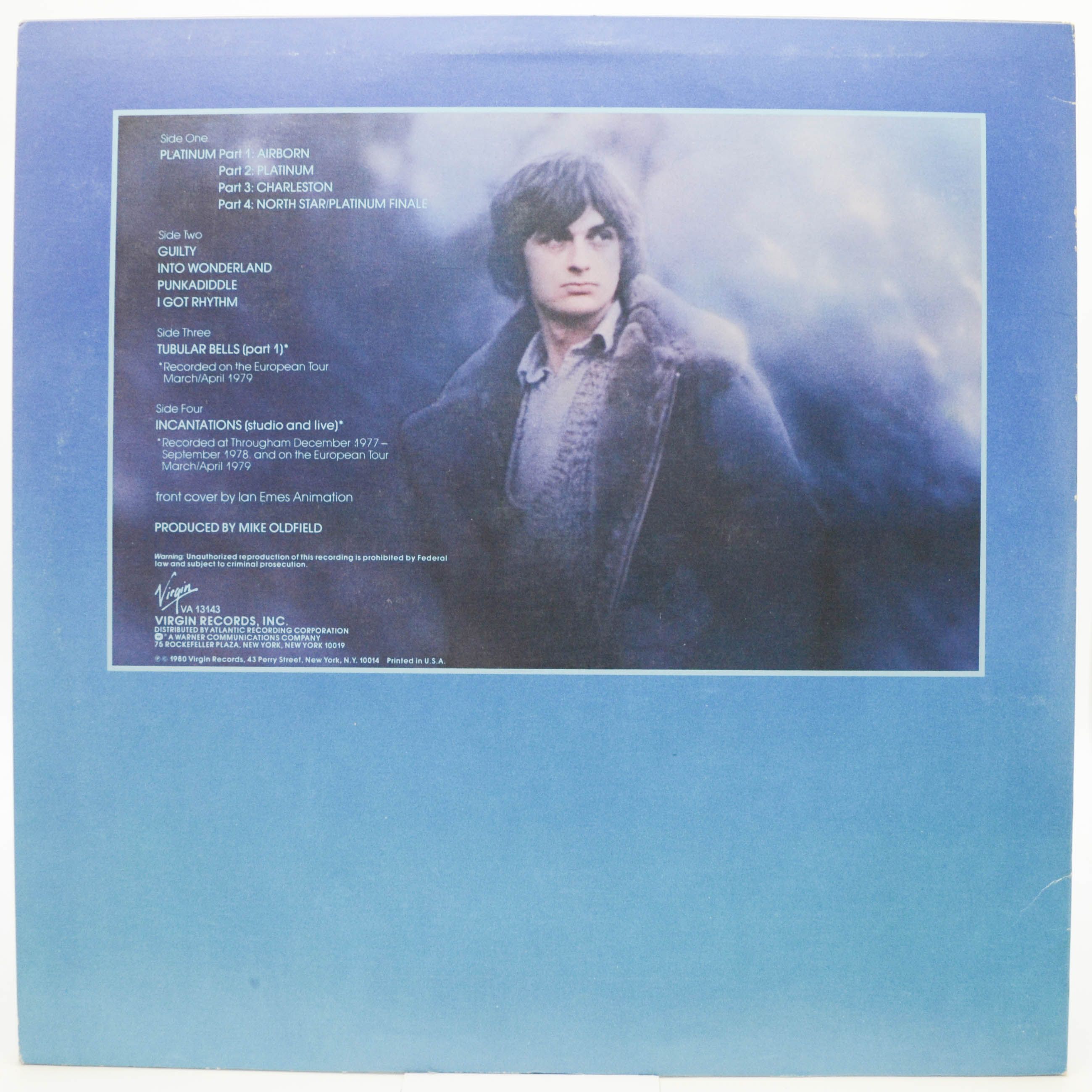 Mike Oldfield — Airborn (2LP), 1980