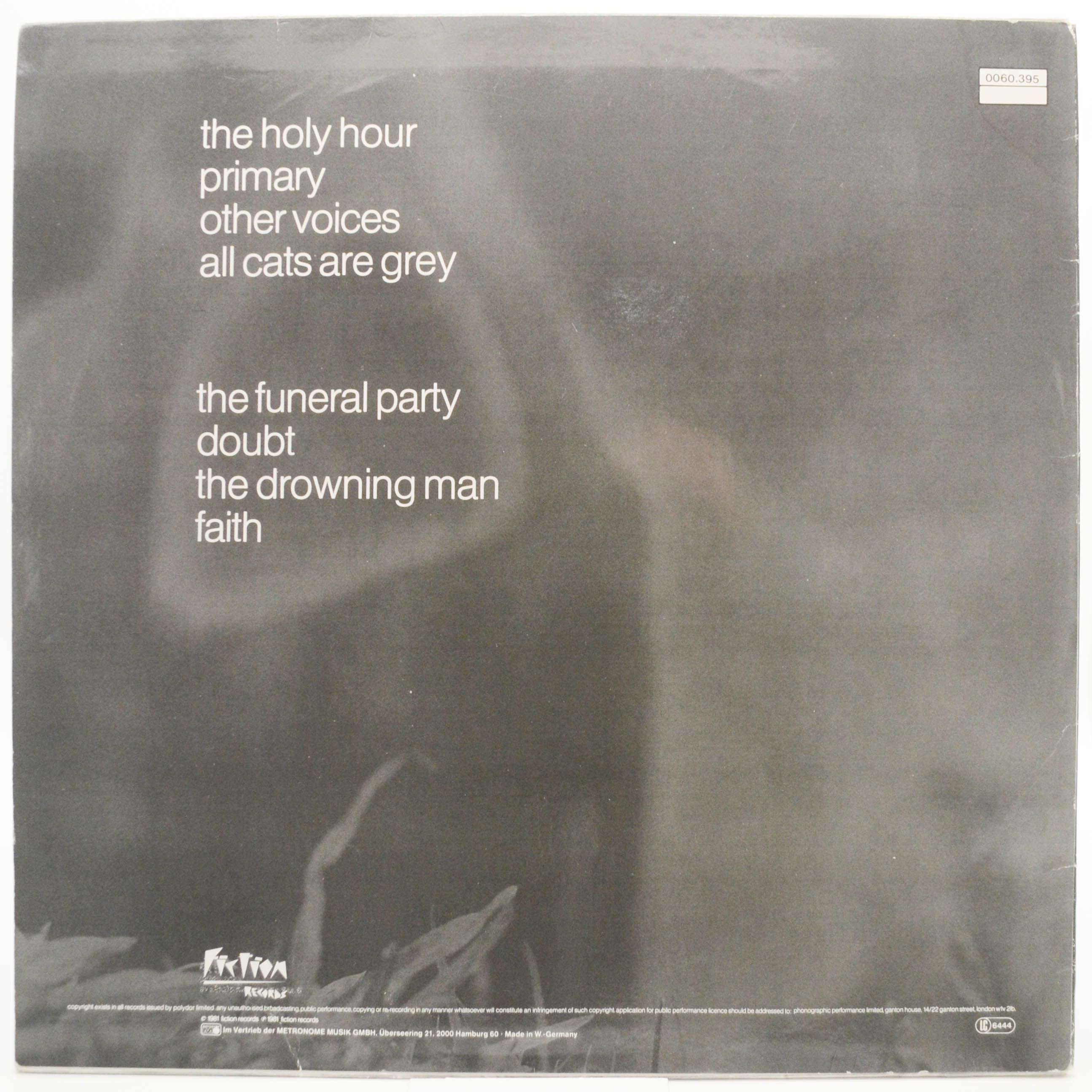 Cure — Faith, 1981