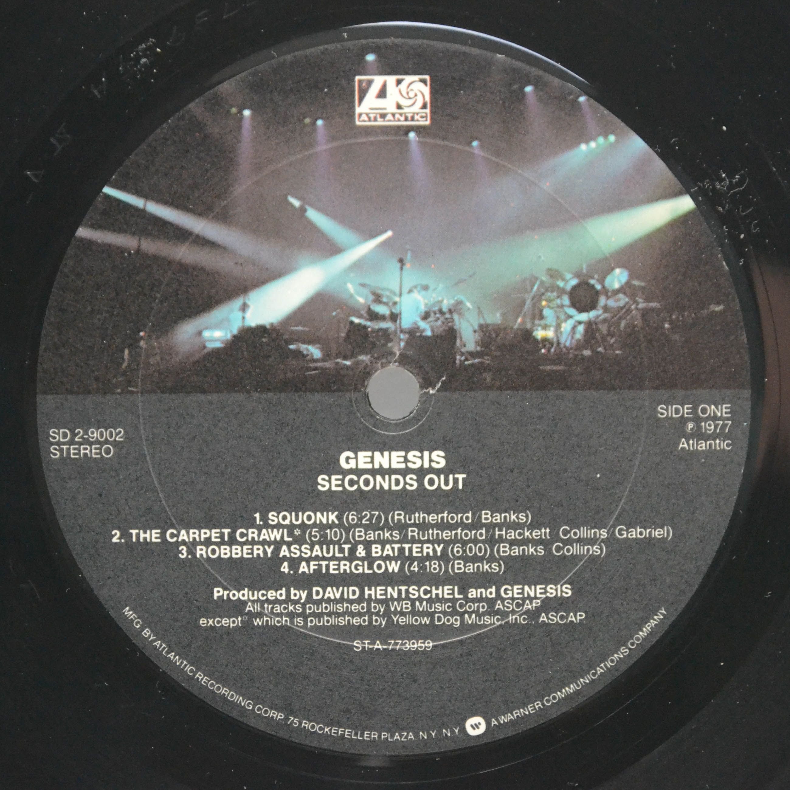 Genesis — Seconds Out (2LP, USA), 1977