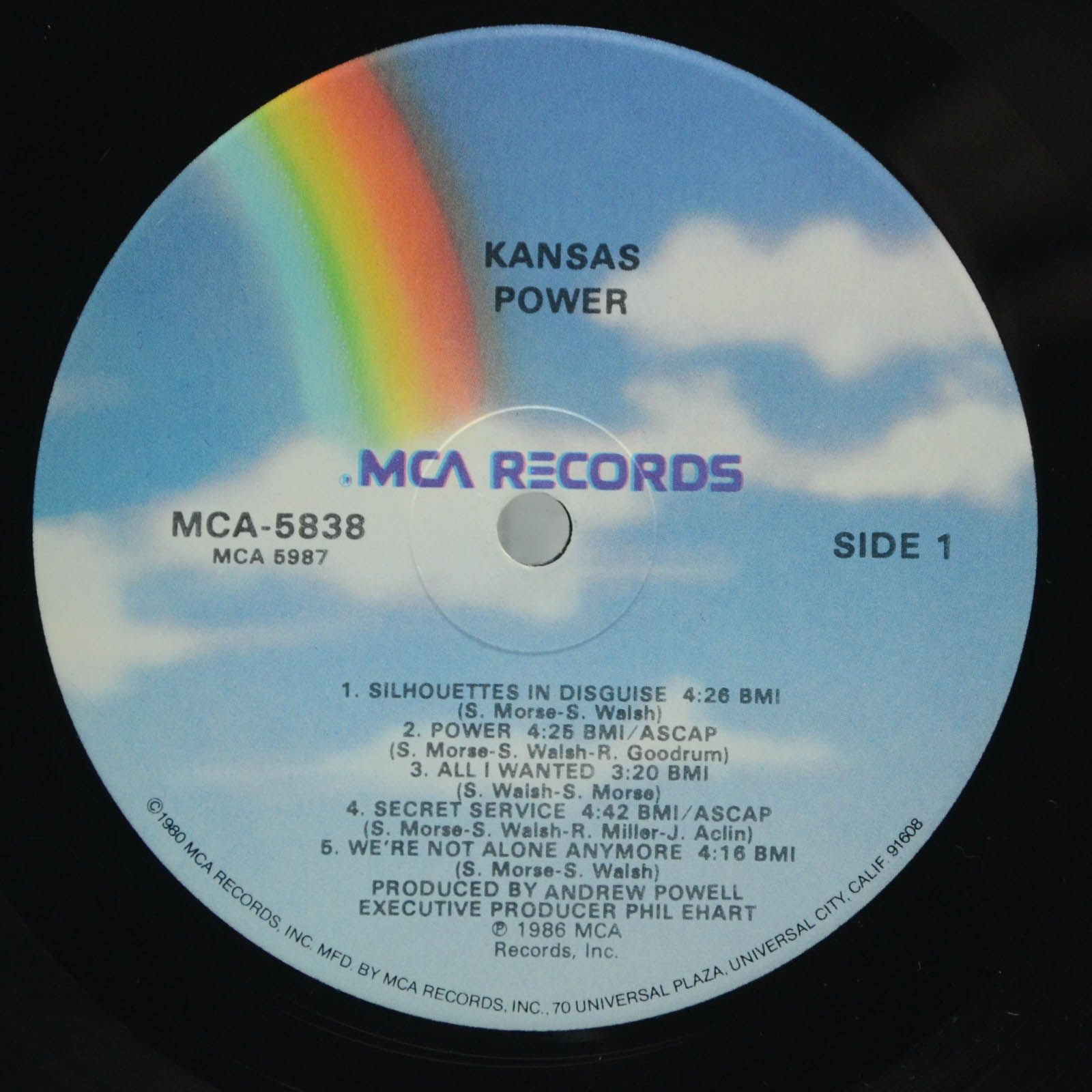 Kansas — Power (USA), 1986