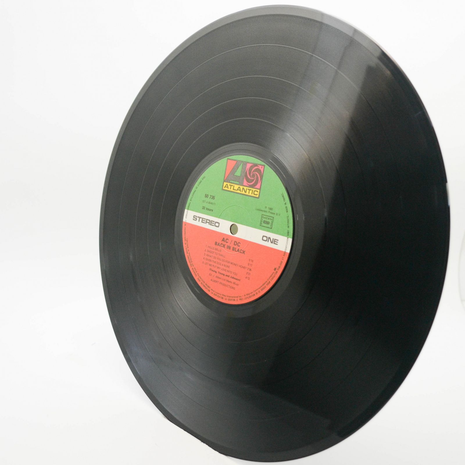 Виниловая пластинка AC/DC — Back In Black, 1980