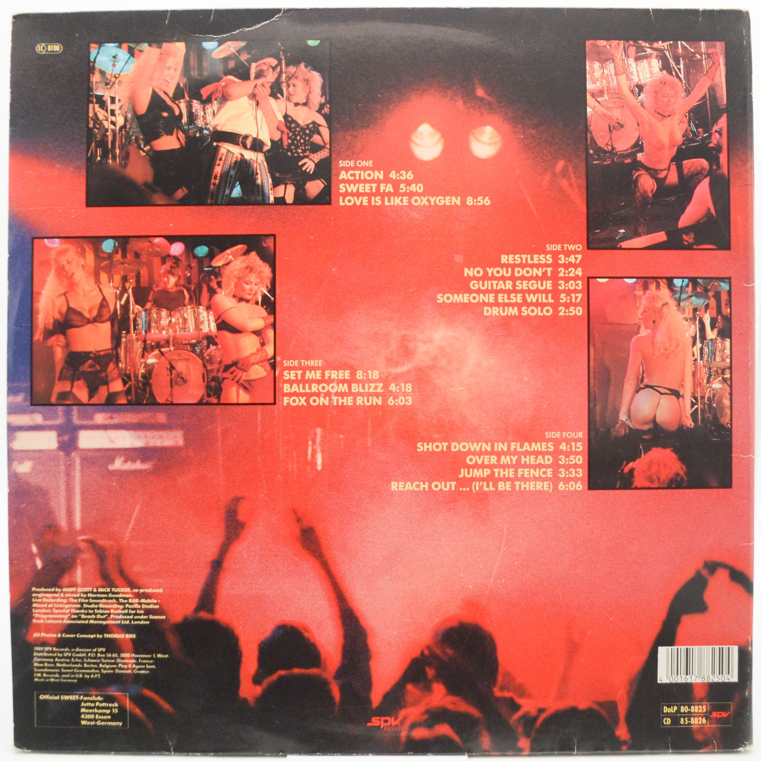 Sweet — Live At The Marquee (2LP), 1989