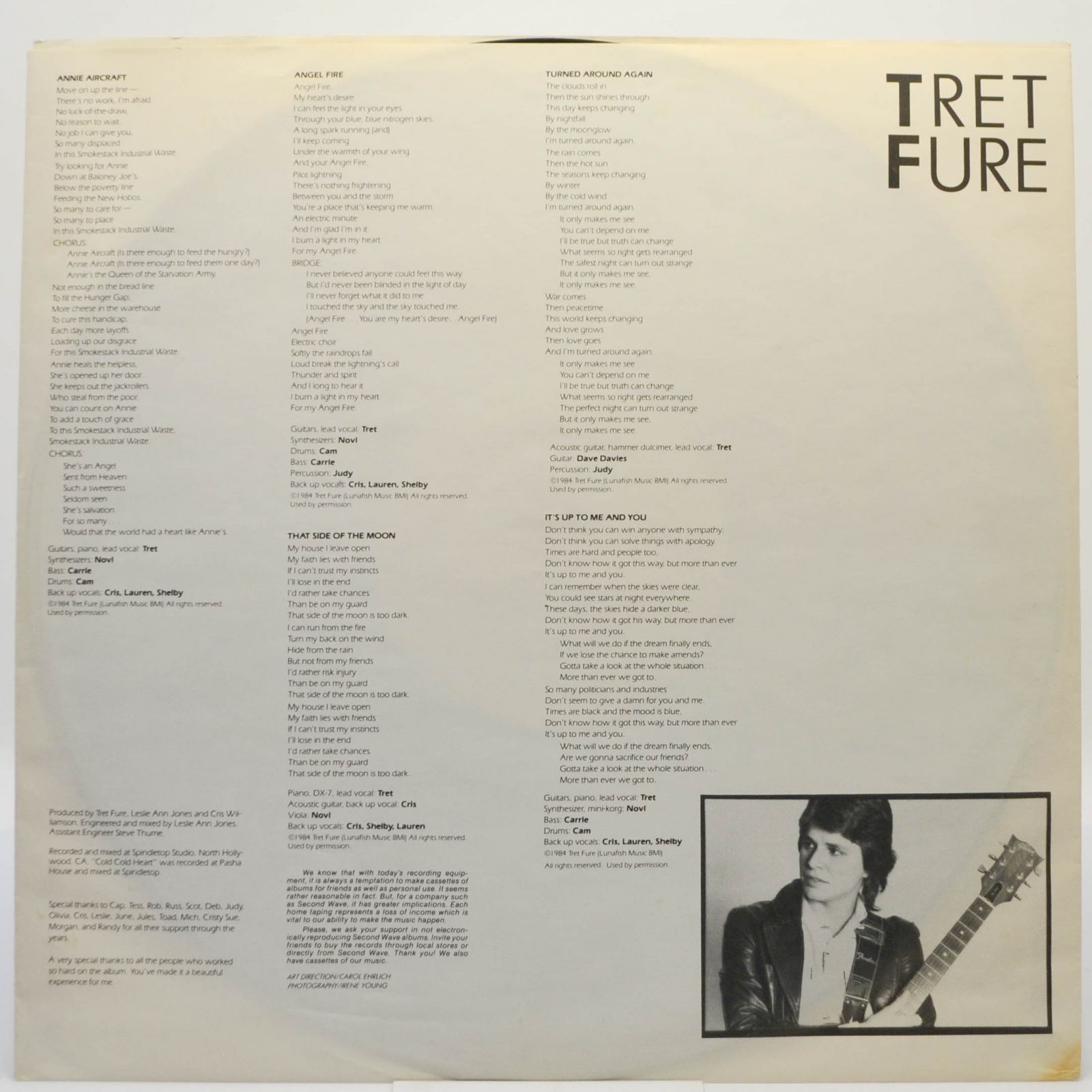 Виниловая пластинка Tret Fure — Terminal Hold, 1984