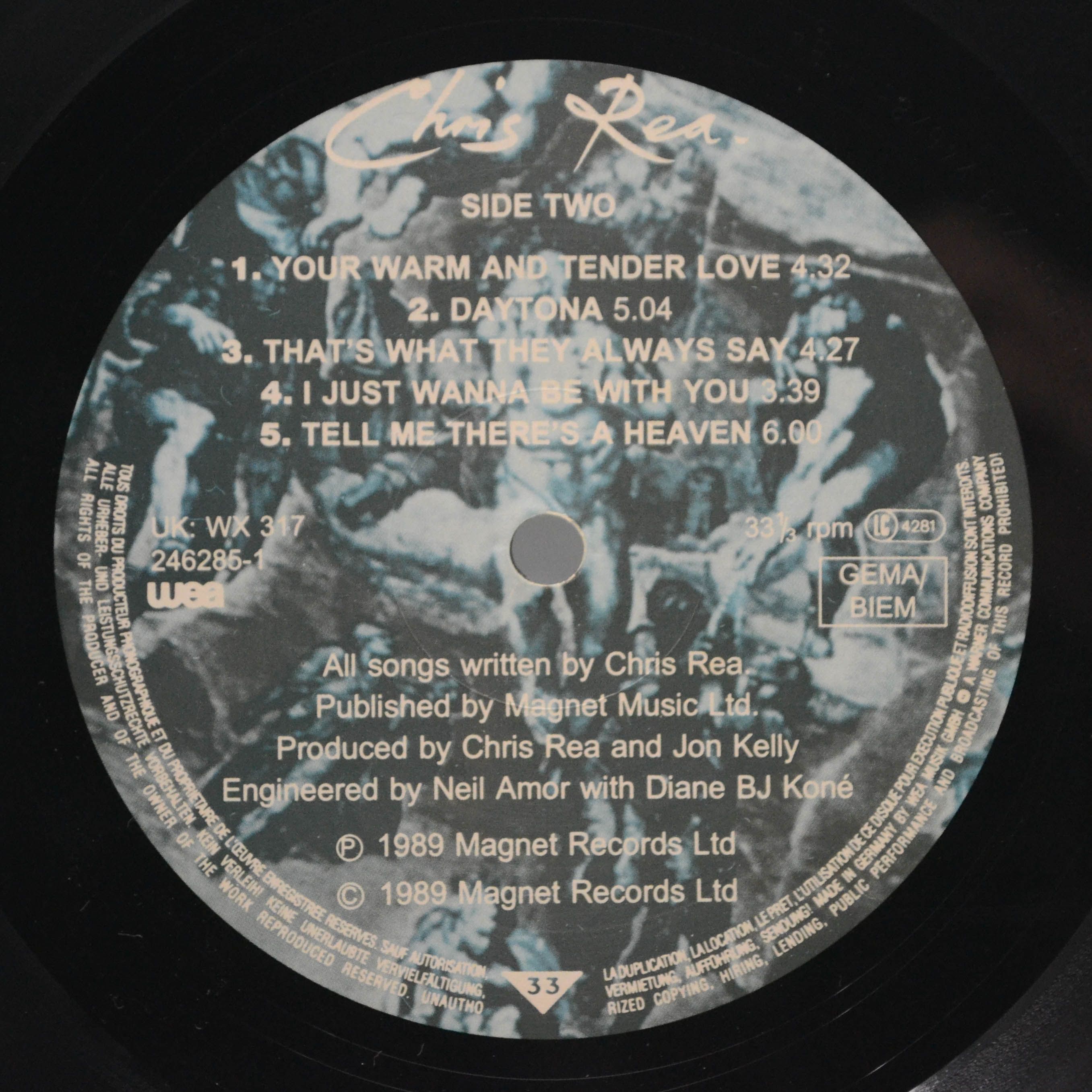 Chris Rea — The Road To Hell, 1989