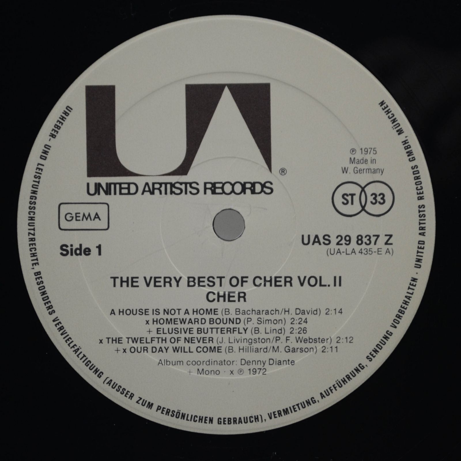 Cher — The Very Best Of Cher Vol. 2, 1975