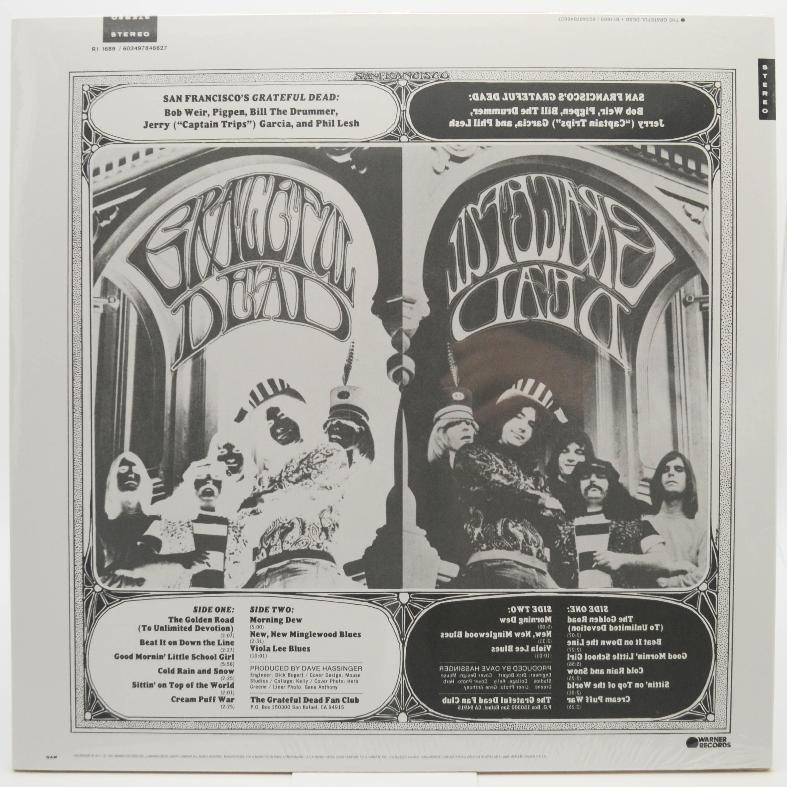 Виниловая пластинка Grateful Dead — The Grateful Dead, 1967
