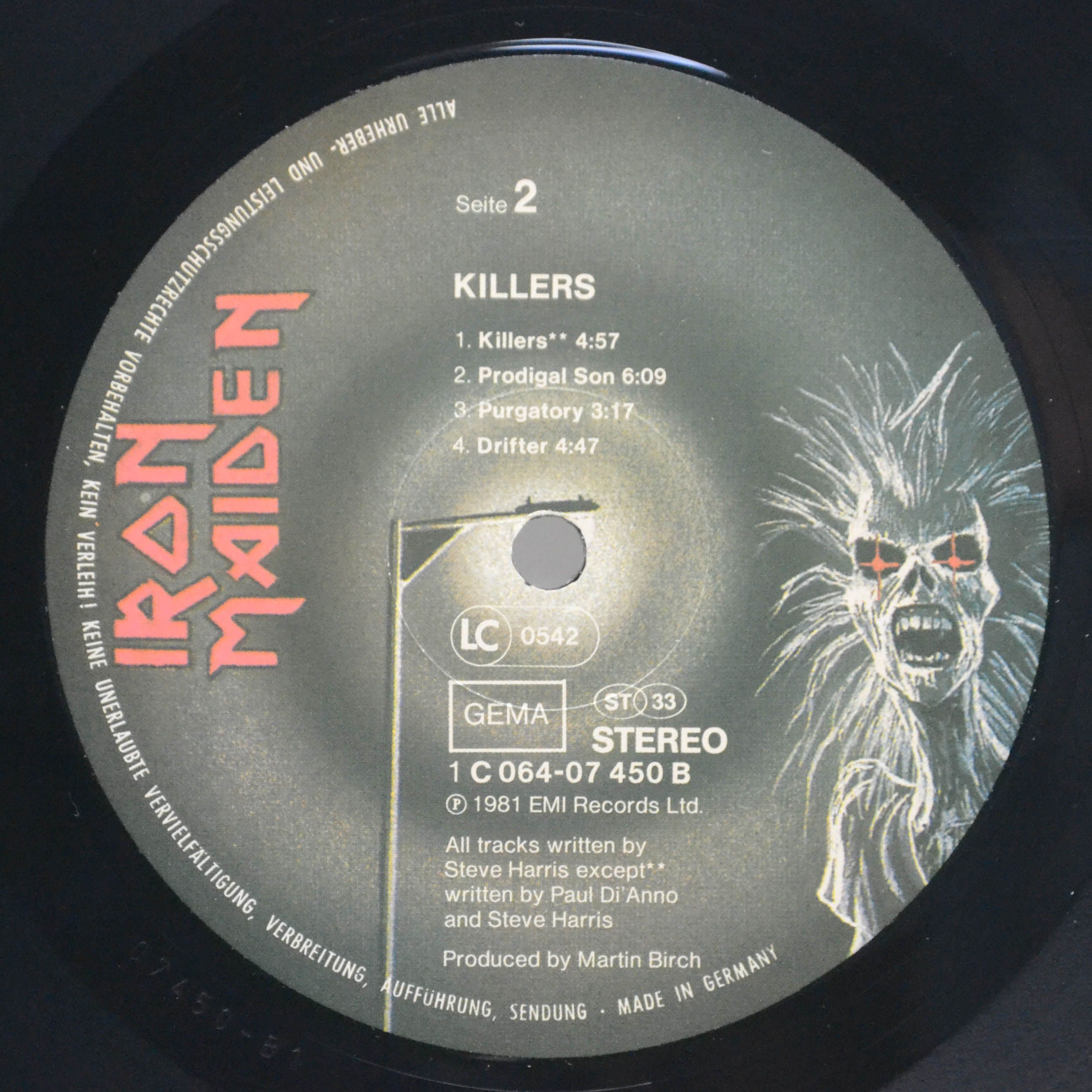 Iron Maiden — Killers, 1981