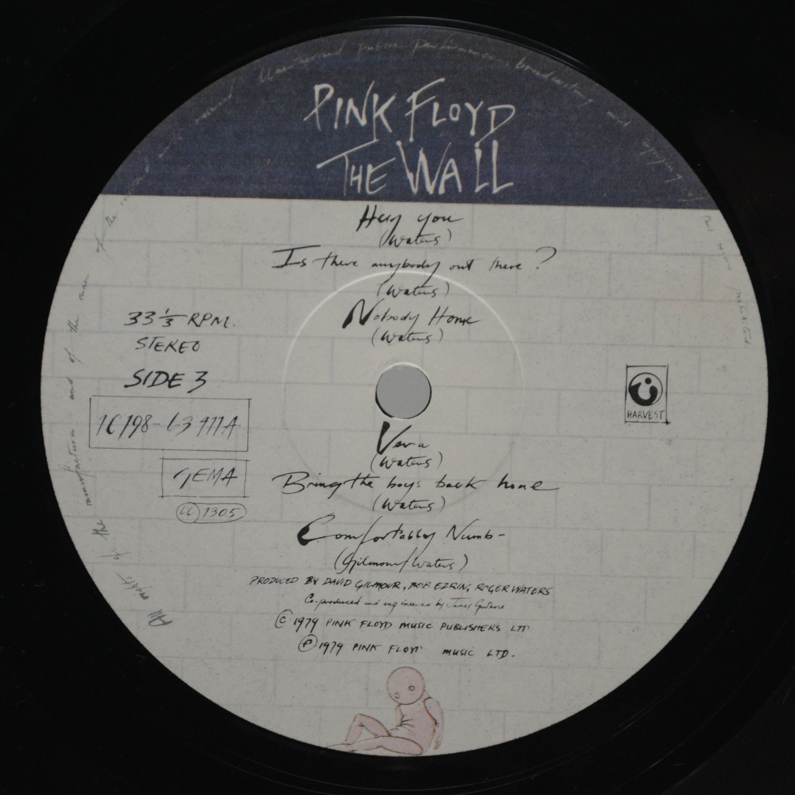 Виниловая пластинка Pink Floyd — The Wall (2LP), 1979
