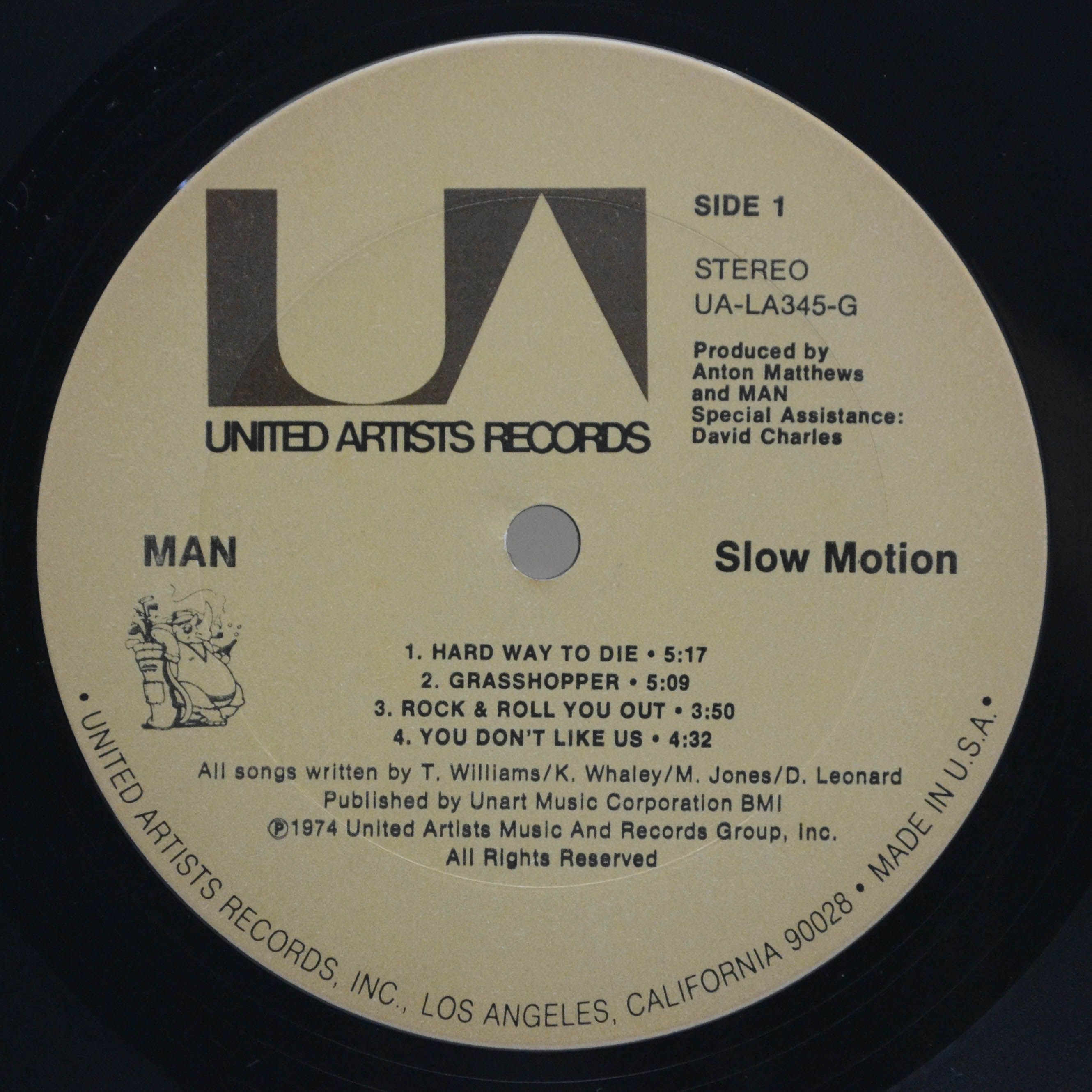 Виниловая пластинка MAN — Slow Motion (USA), 1974