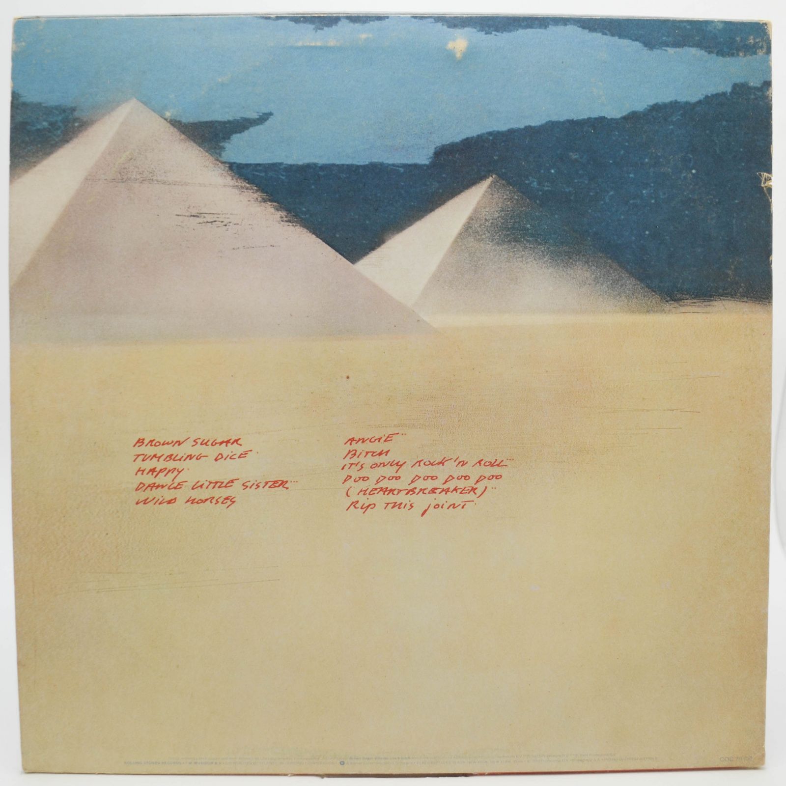 Rolling Stones — Made In The Shade (USA), 1975