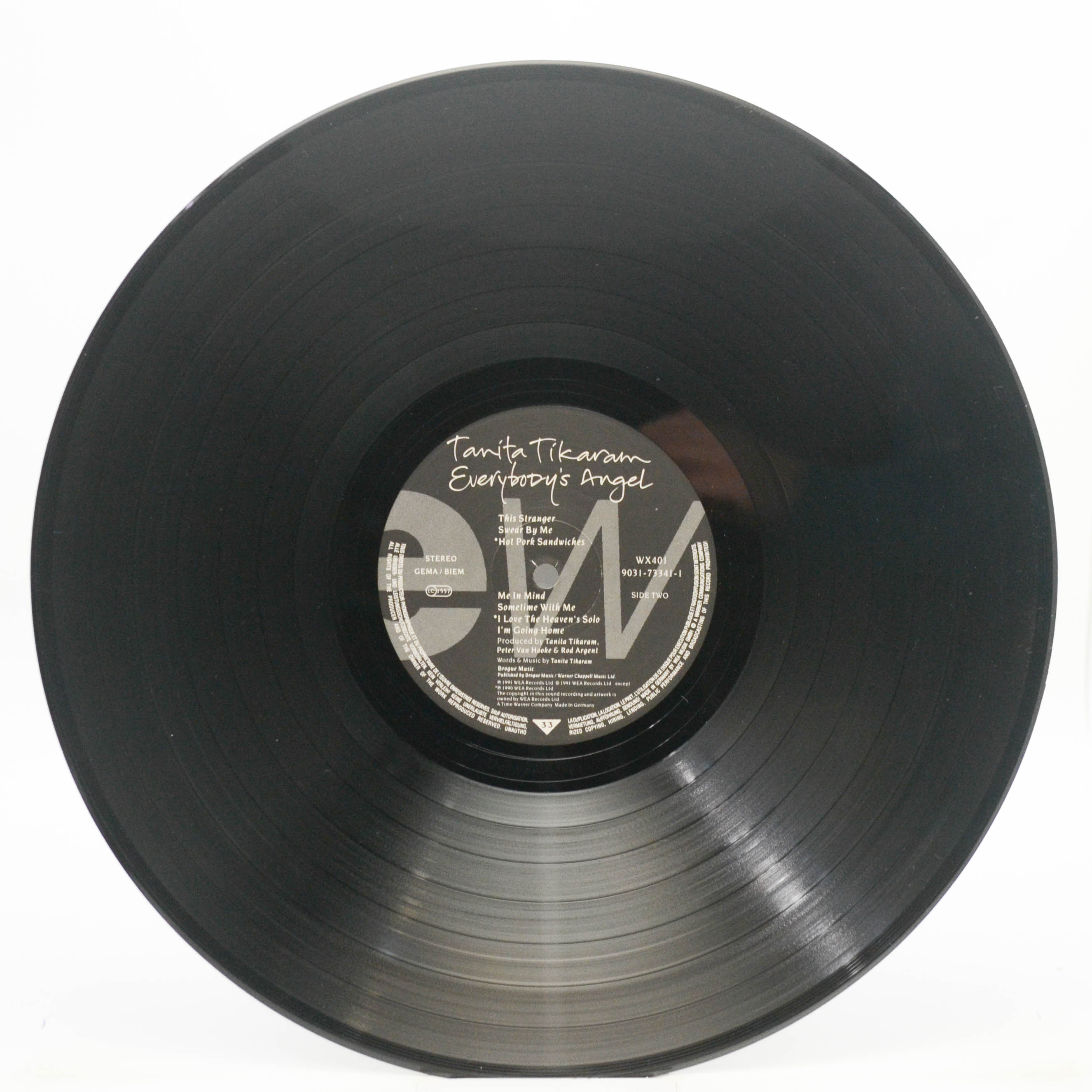 Tanita Tikaram — Everybody's Angel, 1991