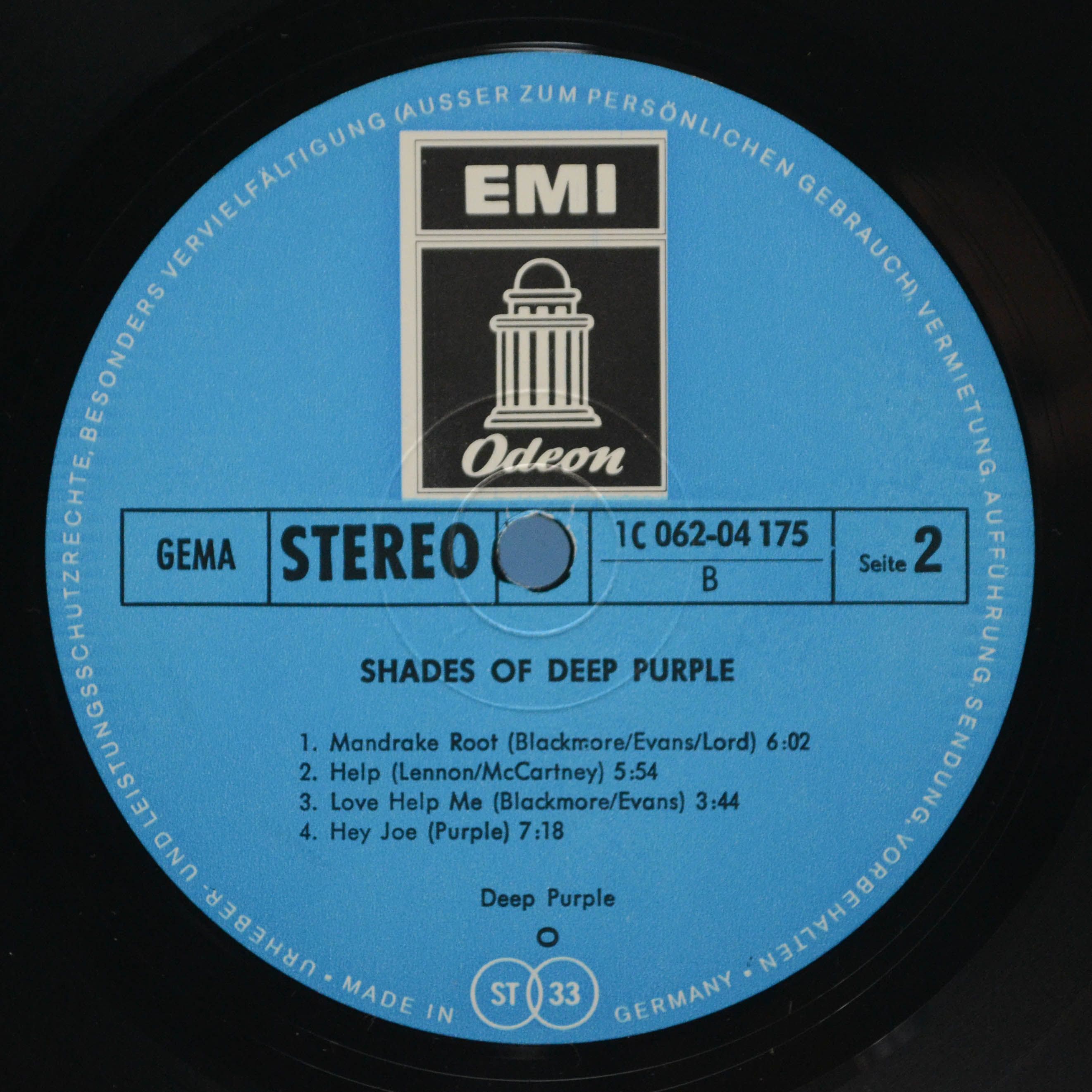 Deep Purple — Shades Of Deep Purple, 1968