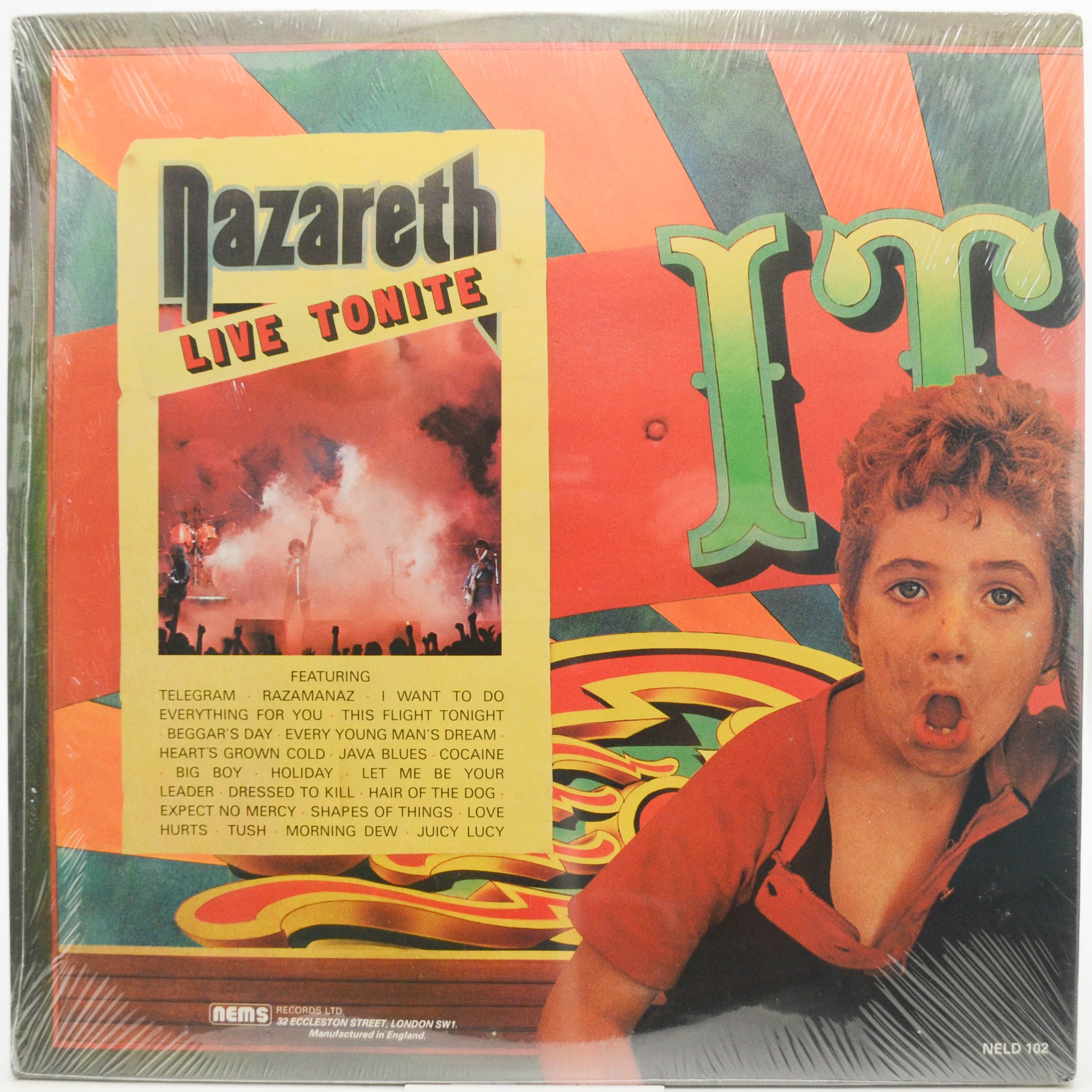 Nazareth — 'Snaz (2LP, 1-st UK), 1981