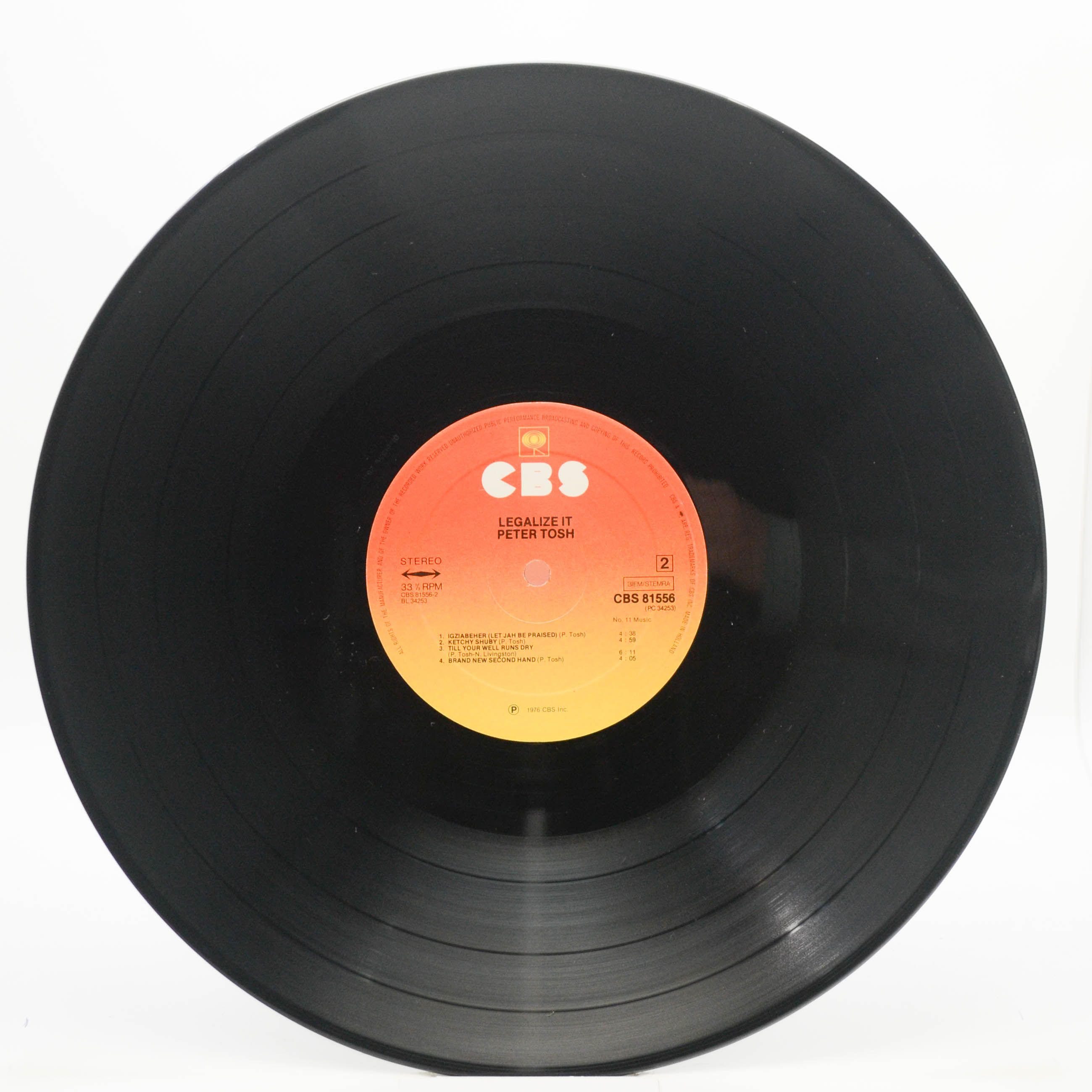 Виниловая пластинка Peter Tosh — Legalize It, 1976
