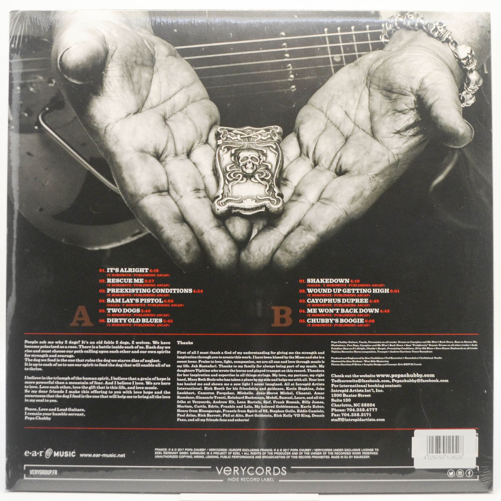 Popa Chubby — Two Dogs, 2017