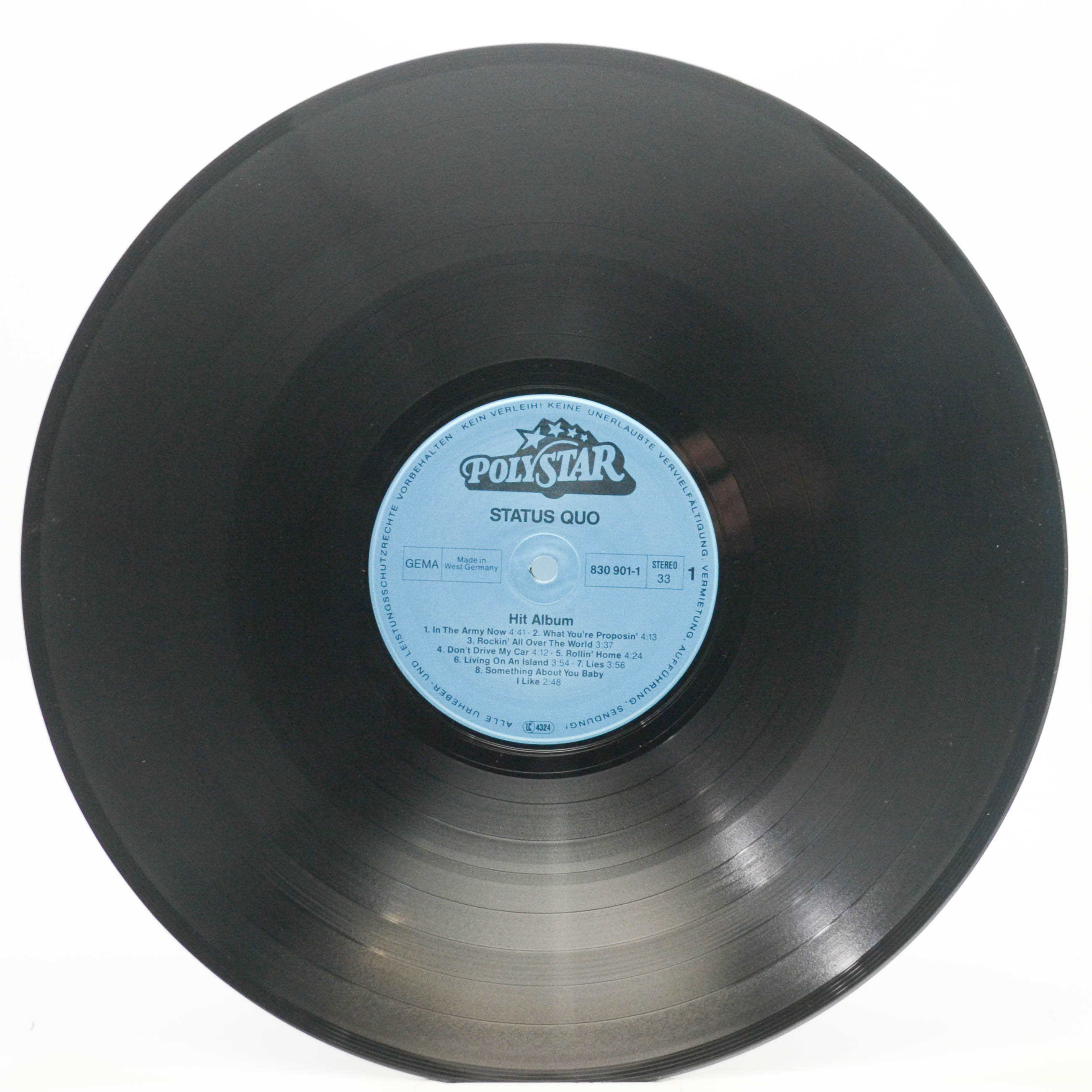 Виниловая пластинка Status Quo — Hit Album, 1988