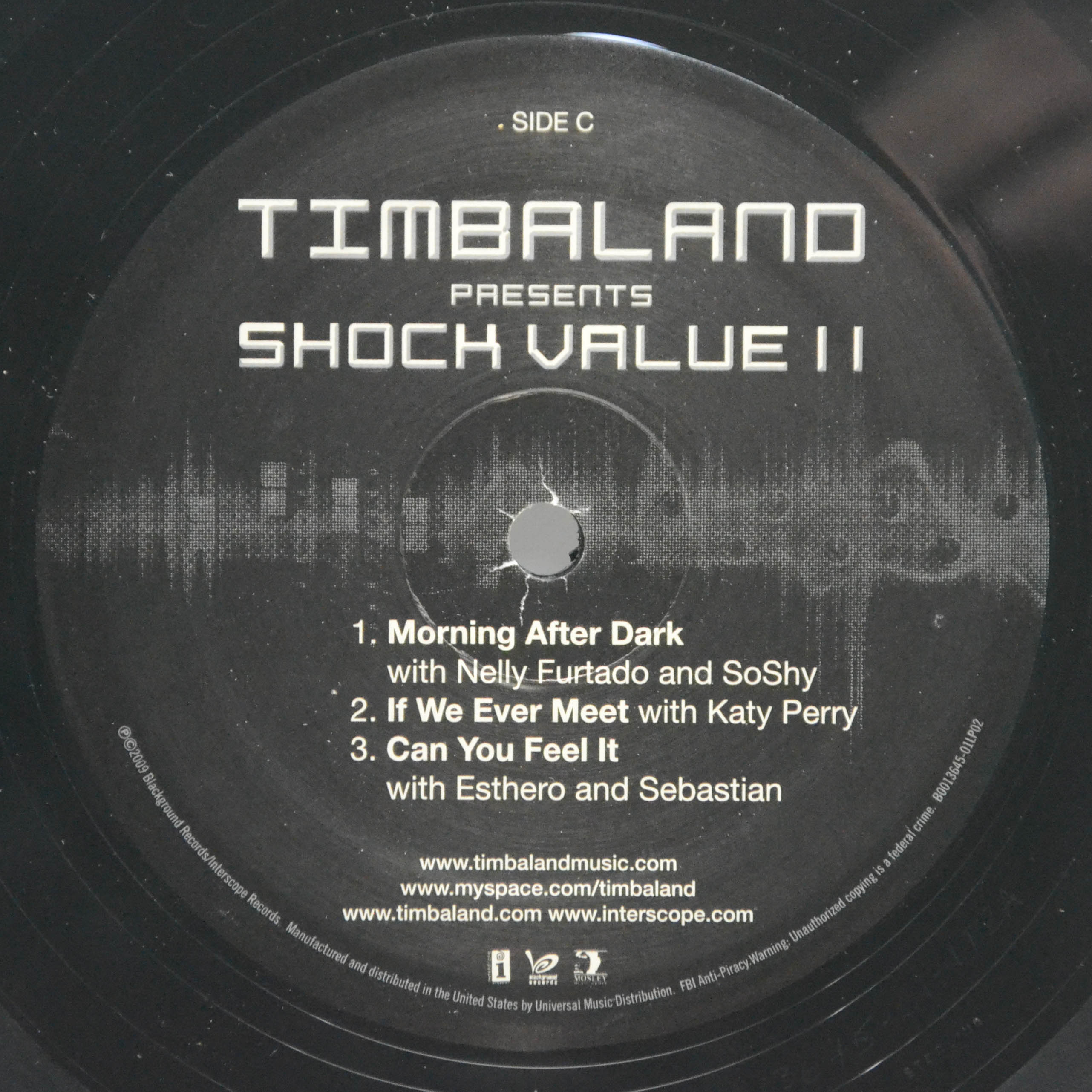 Виниловая пластинка Timbaland — Shock Value II (2LP, 1-st, USA), 2009