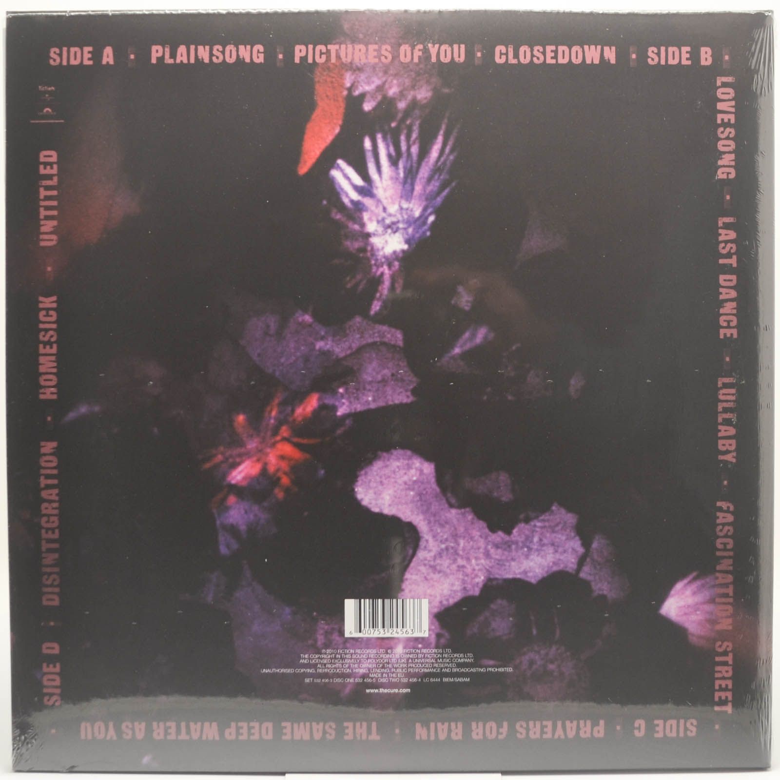 Cure — Disintegration (2LP), 1986