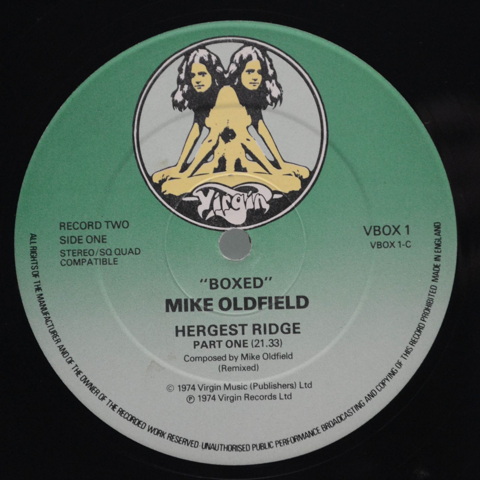 Mike Oldfield — Boxed (UK, Box-set), 1976