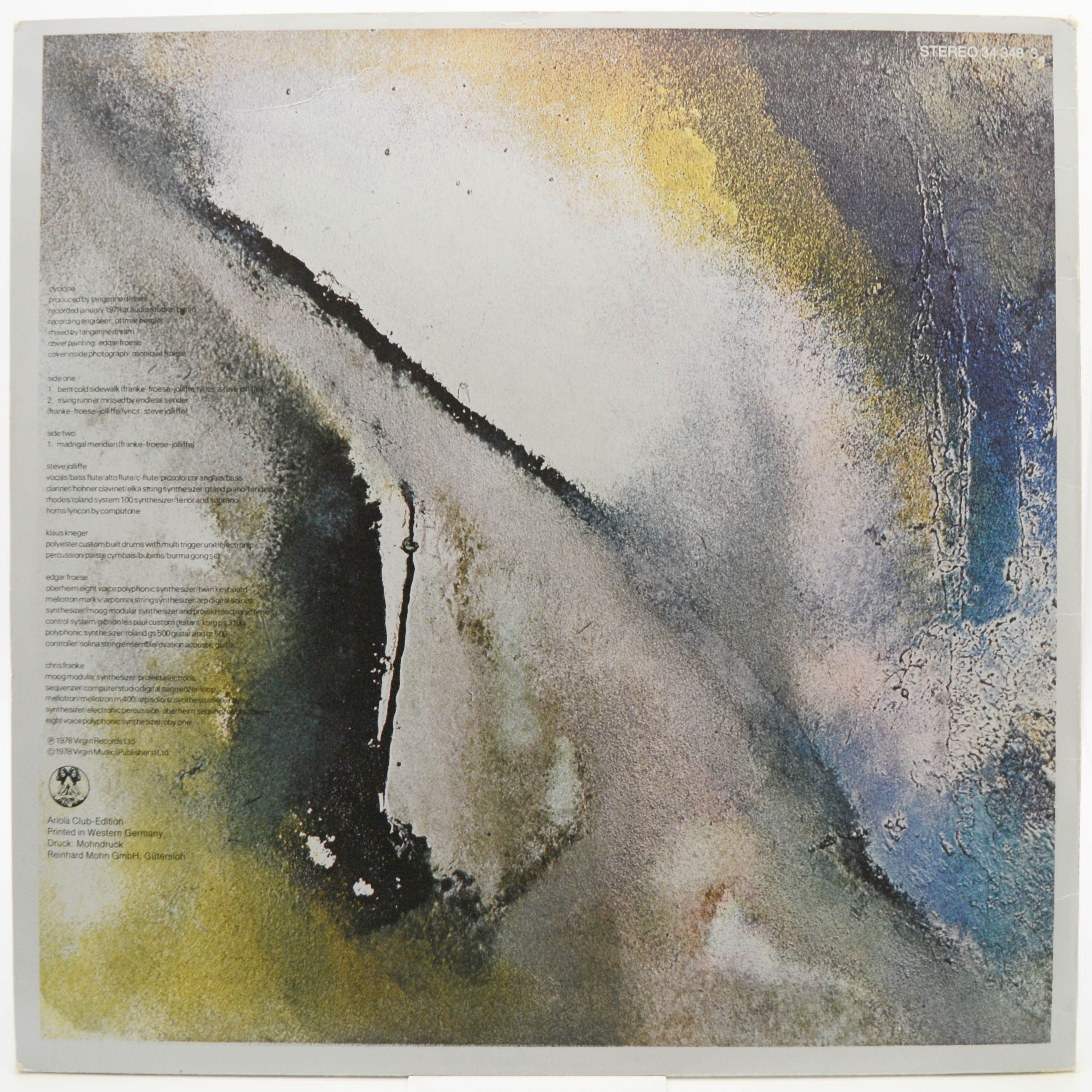 Tangerine Dream — Cyclone, 1978