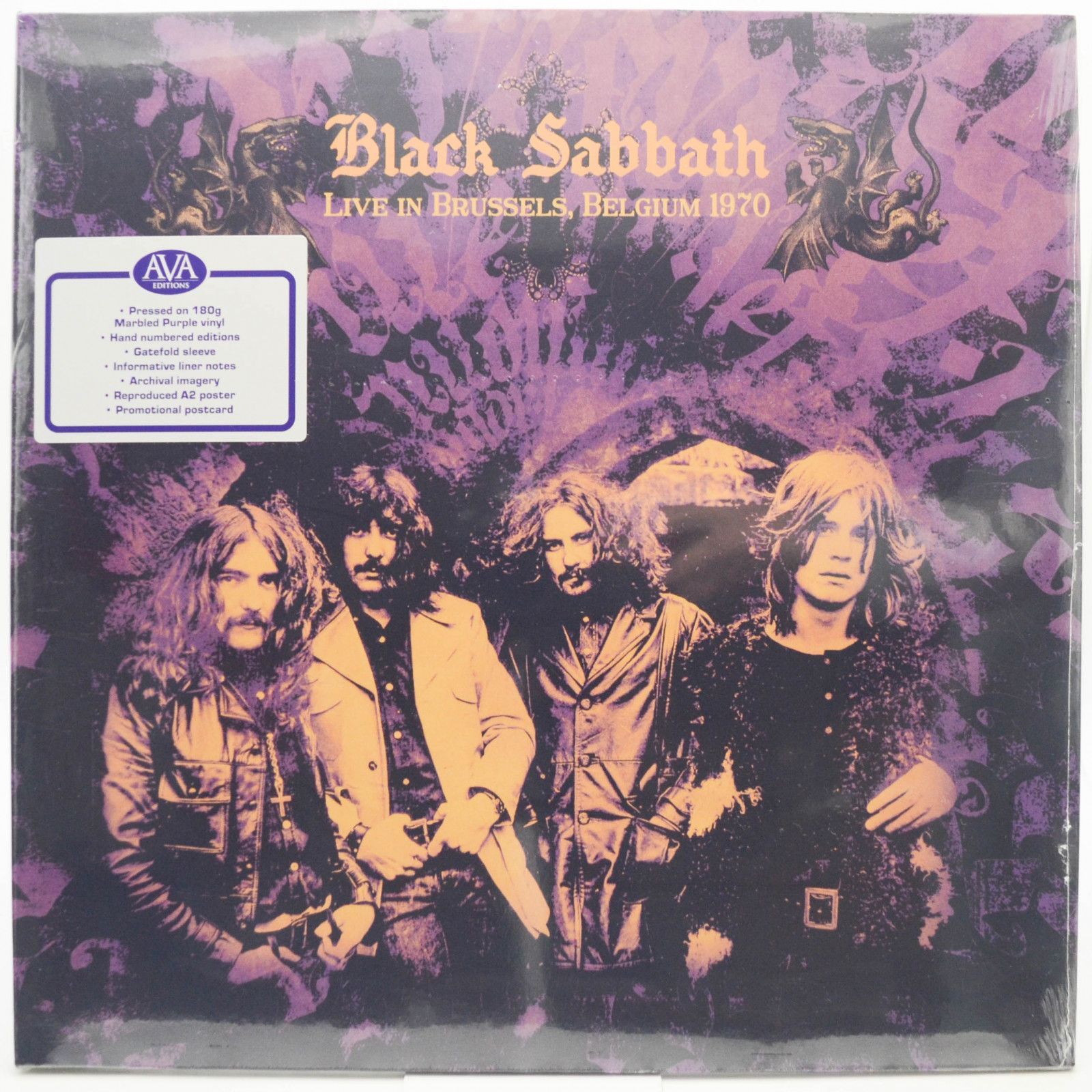 Black Sabbath — Live In Brussels, Belgium 1970, 1989