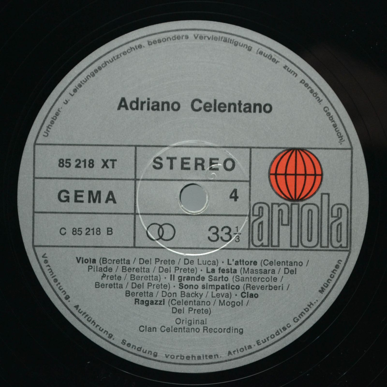 Adriano Celentano — Azzurro (2LP), 1971