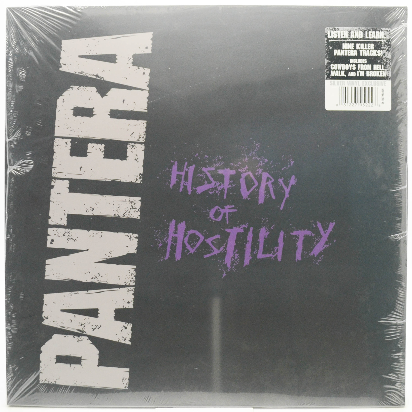 Виниловая пластинка Pantera — History Of Hostility, 2015
