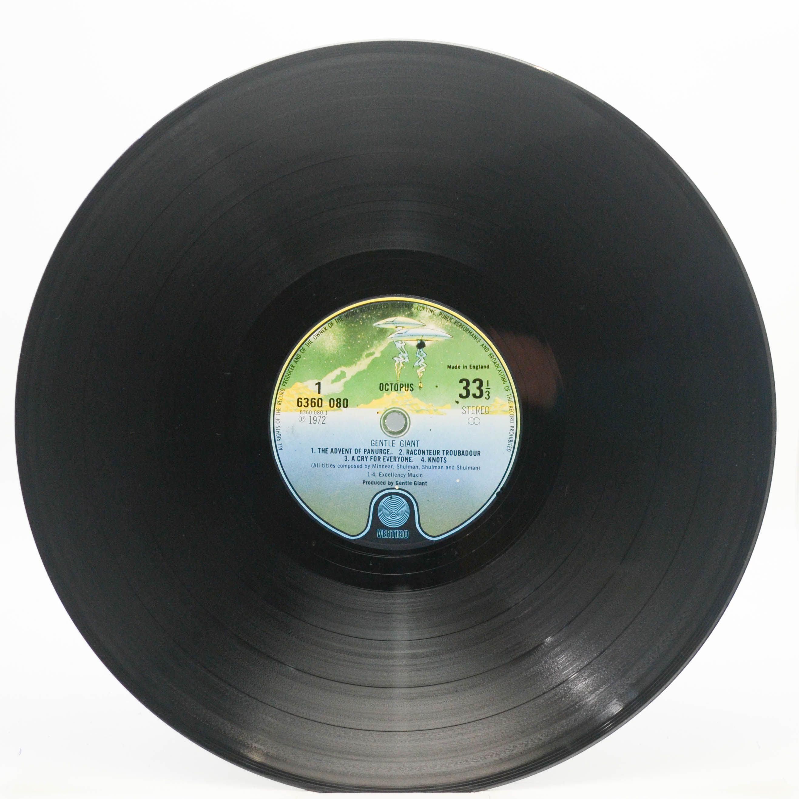 Gentle Giant — Octopus (UK), 1972