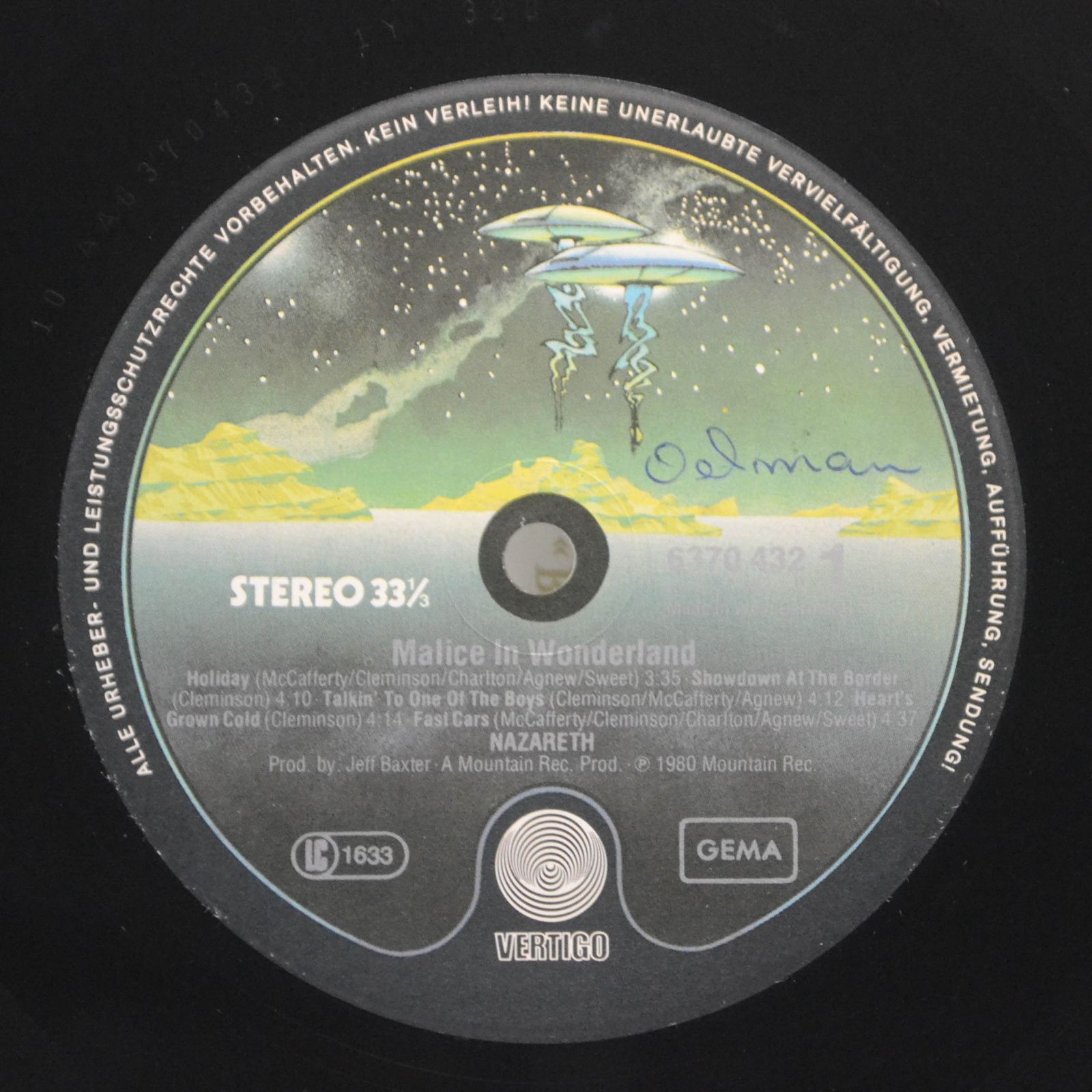 Nazareth — Malice In Wonderland, 1980