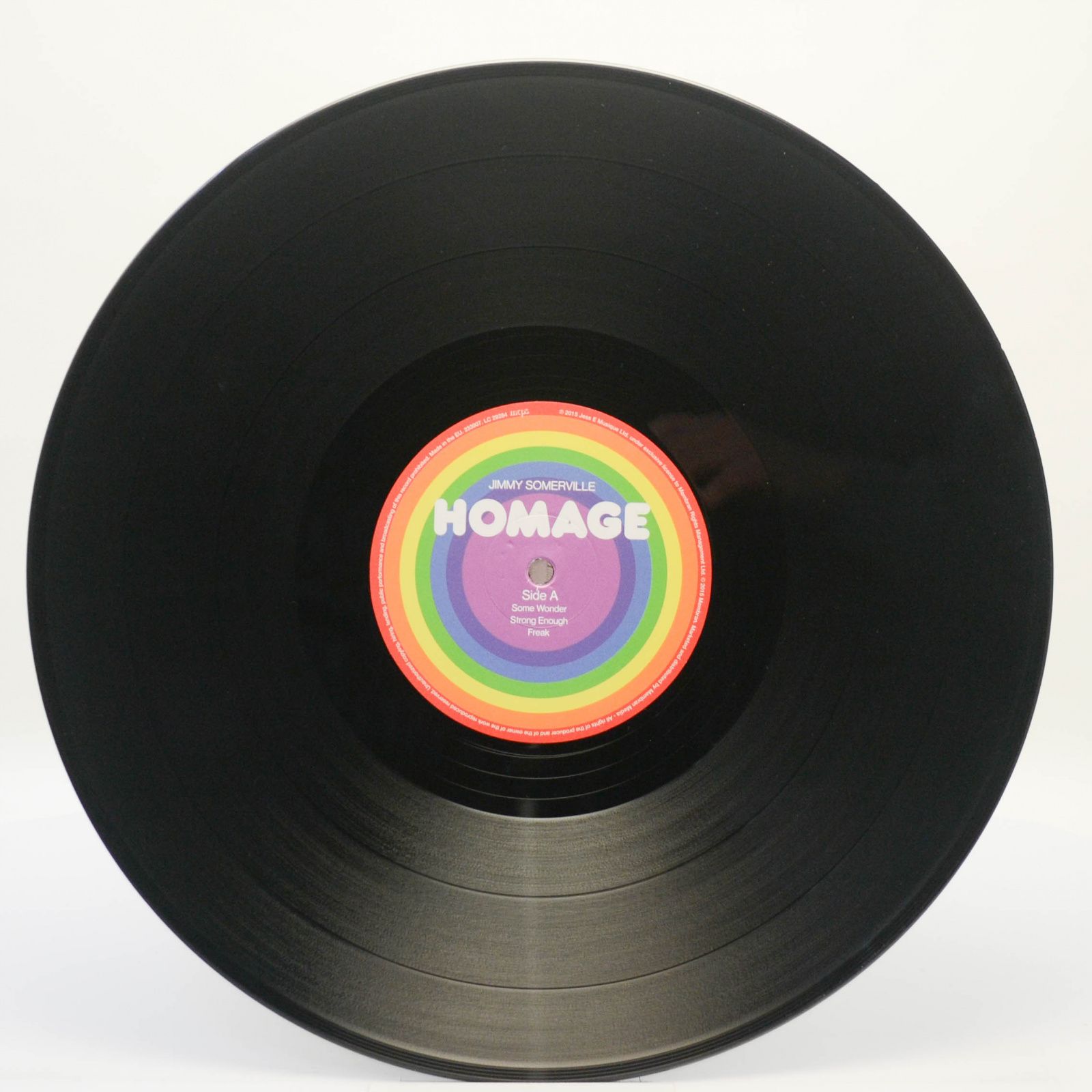 Виниловая пластинка Jimmy Somerville — Homage (2LP), 2015