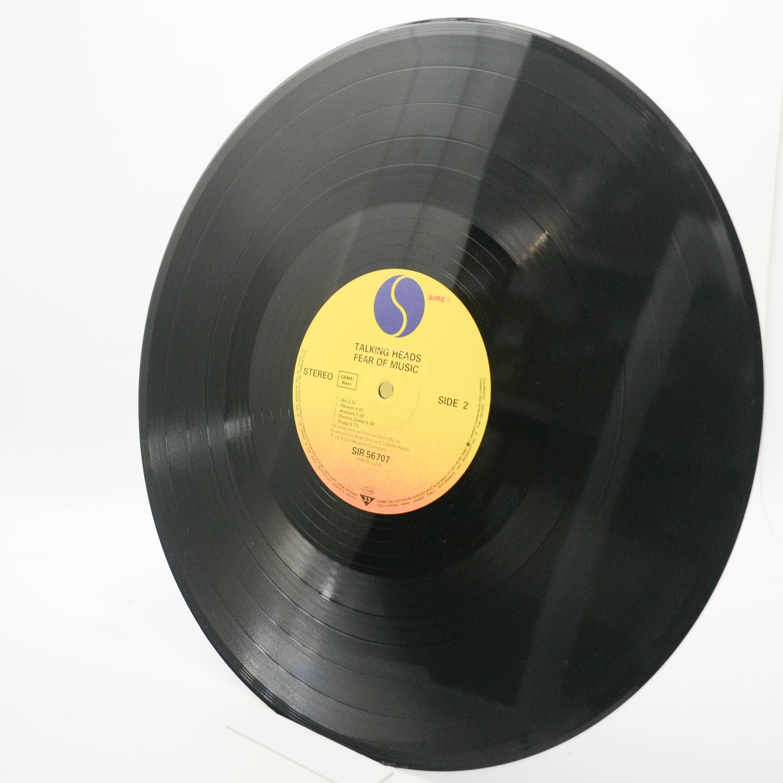 Виниловая пластинка Talking Heads — Fear Of Music, 1979