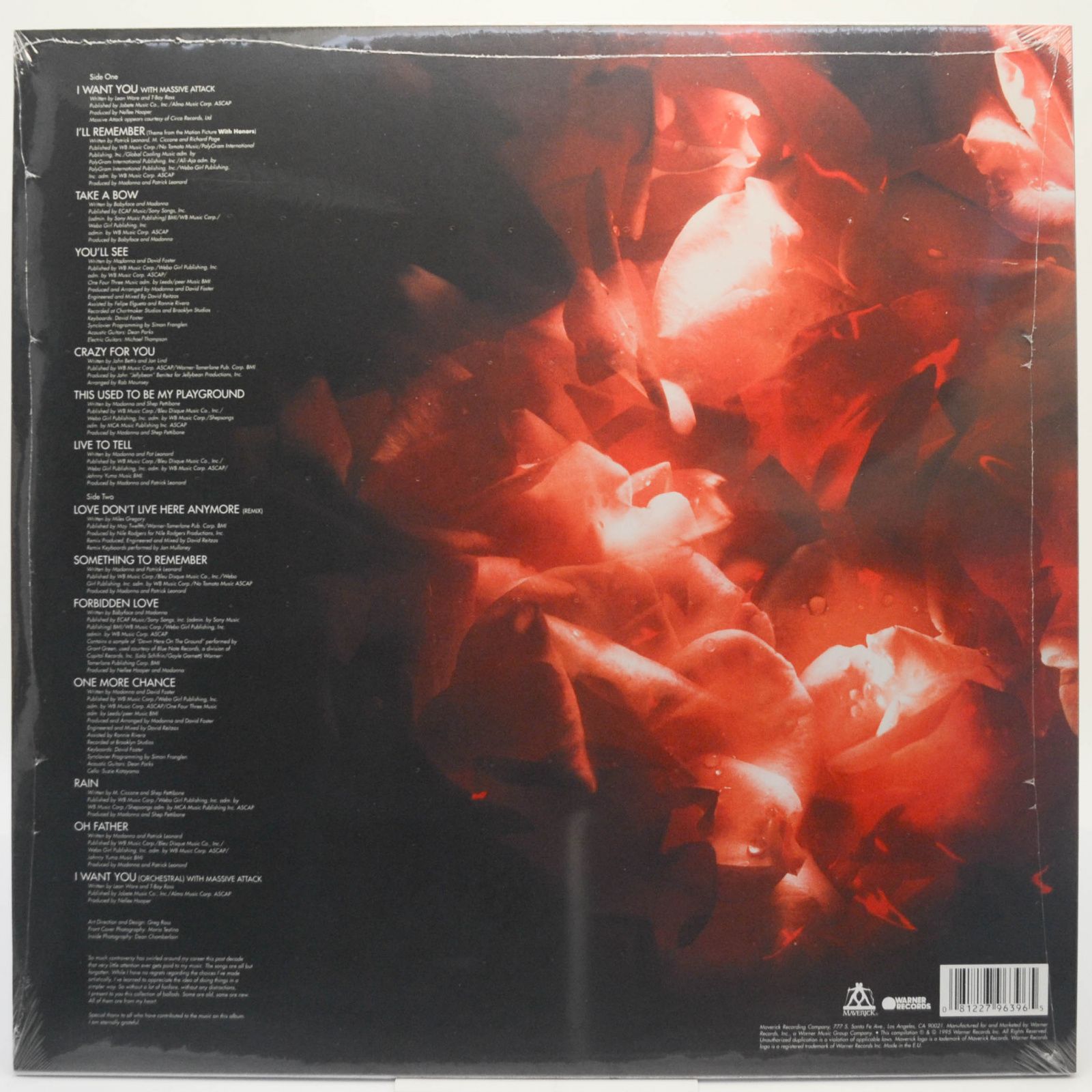 Madonna — Something To Remember, 1995