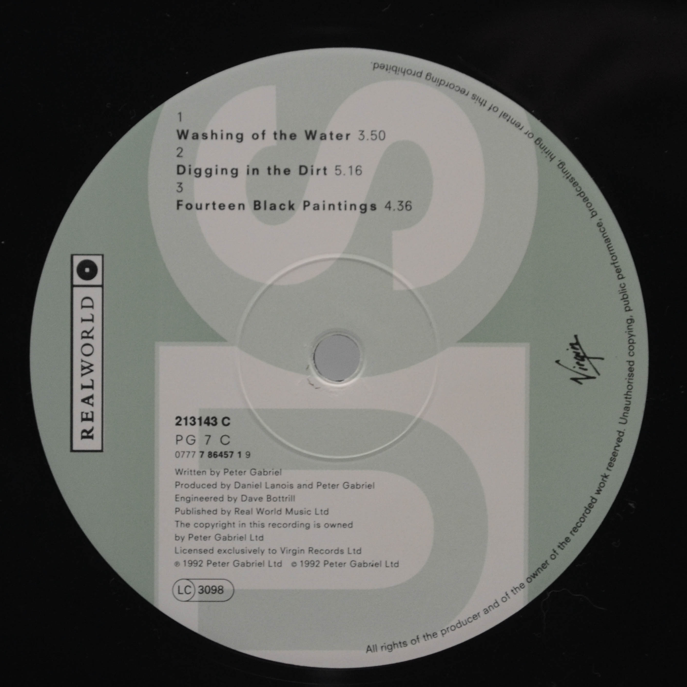 Peter Gabriel — Us (2LP), 1992