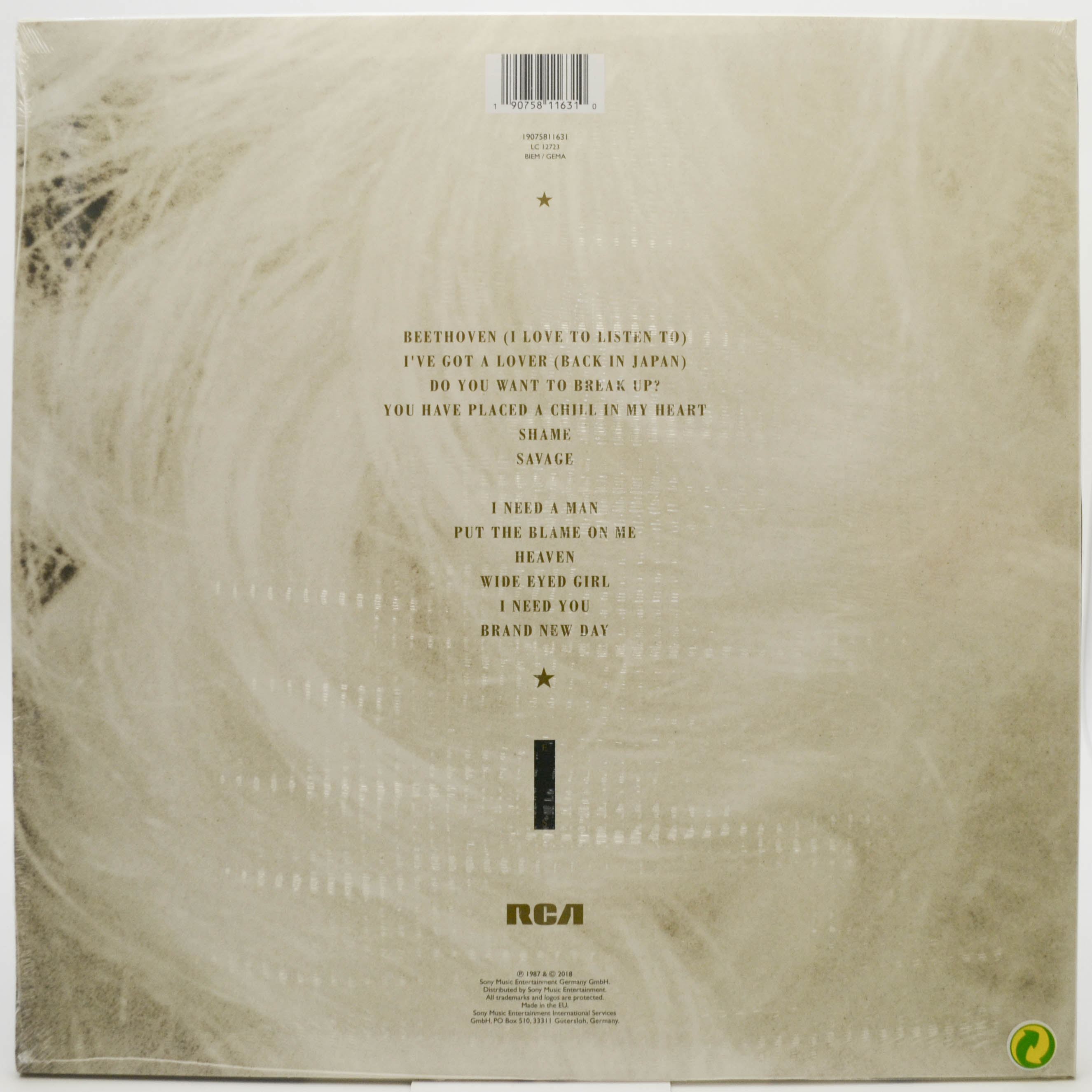 Eurythmics — Savage, 1987