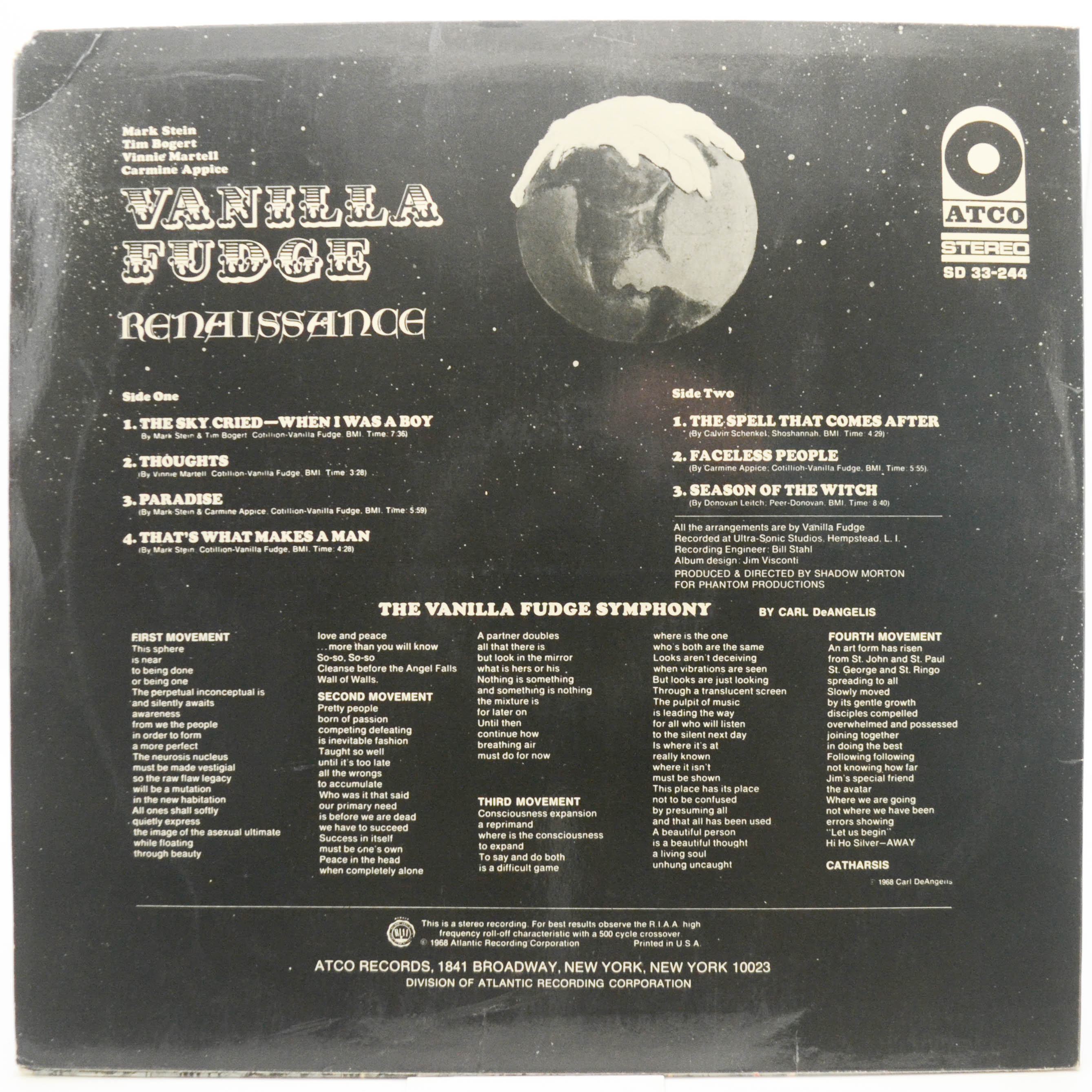 Vanilla Fudge — Renaissance, 1968