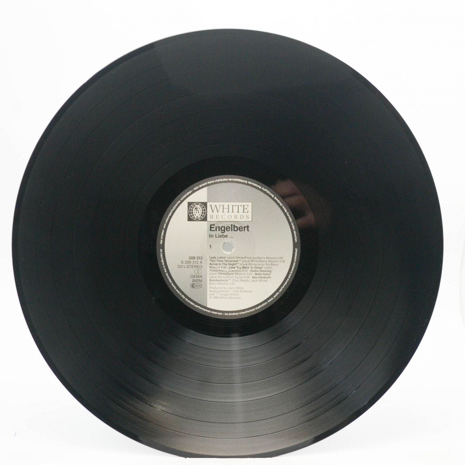 Engelbert — In Liebe, 1988
