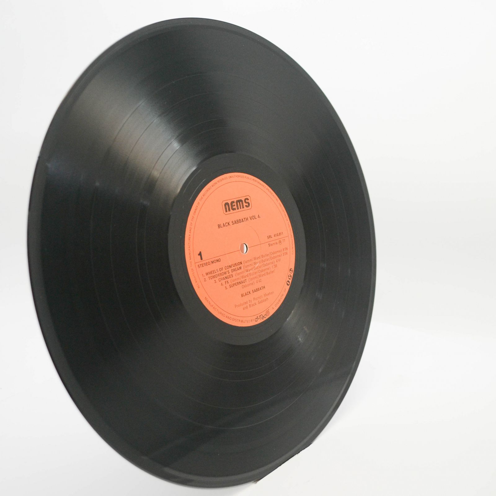 Black Sabbath — Black Sabbath Vol 4 (booklet), 1972