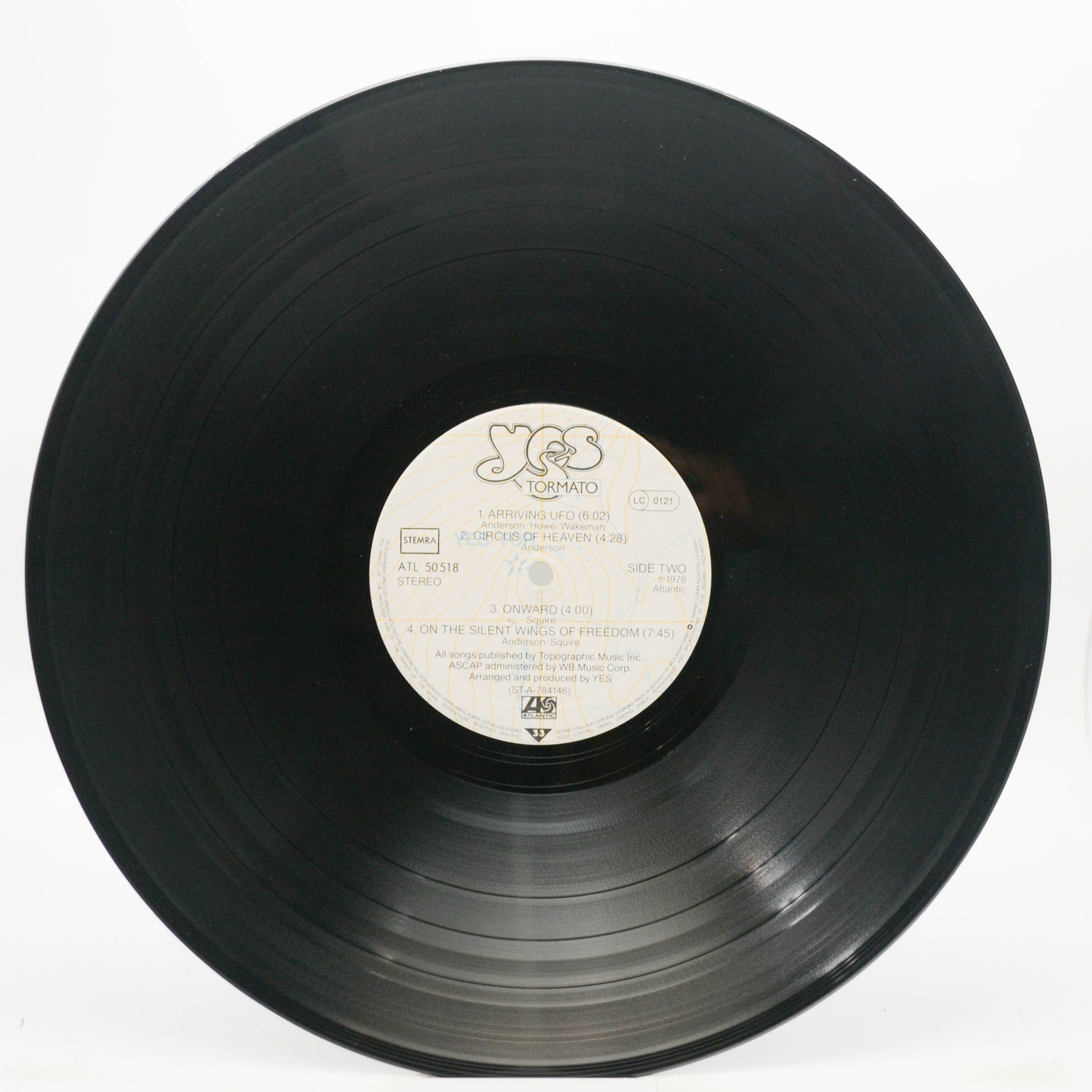 Виниловая пластинка Yes — Tormato, 1978