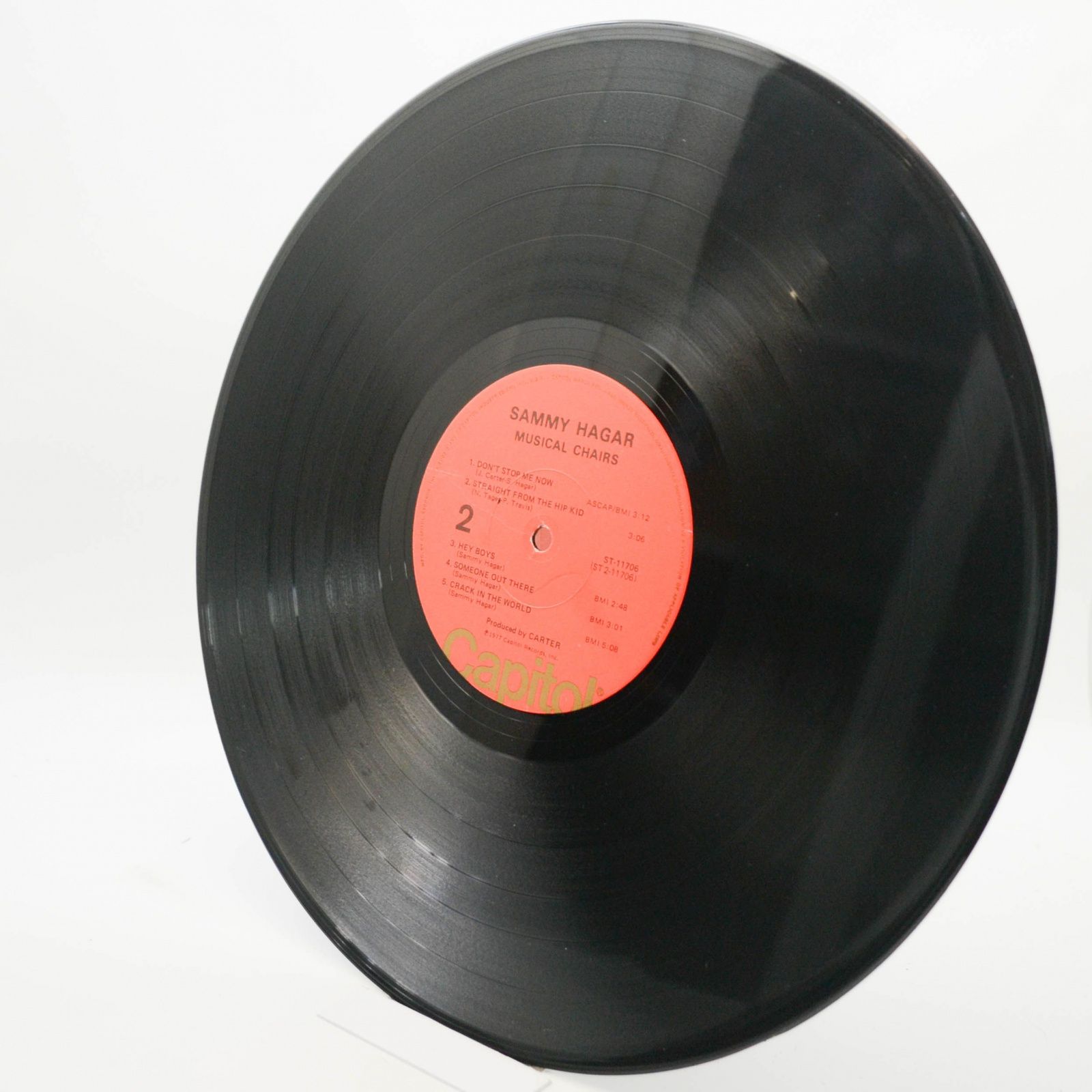 Виниловая пластинка Sammy Hagar — Musical Chairs (1-st, USA), 1977