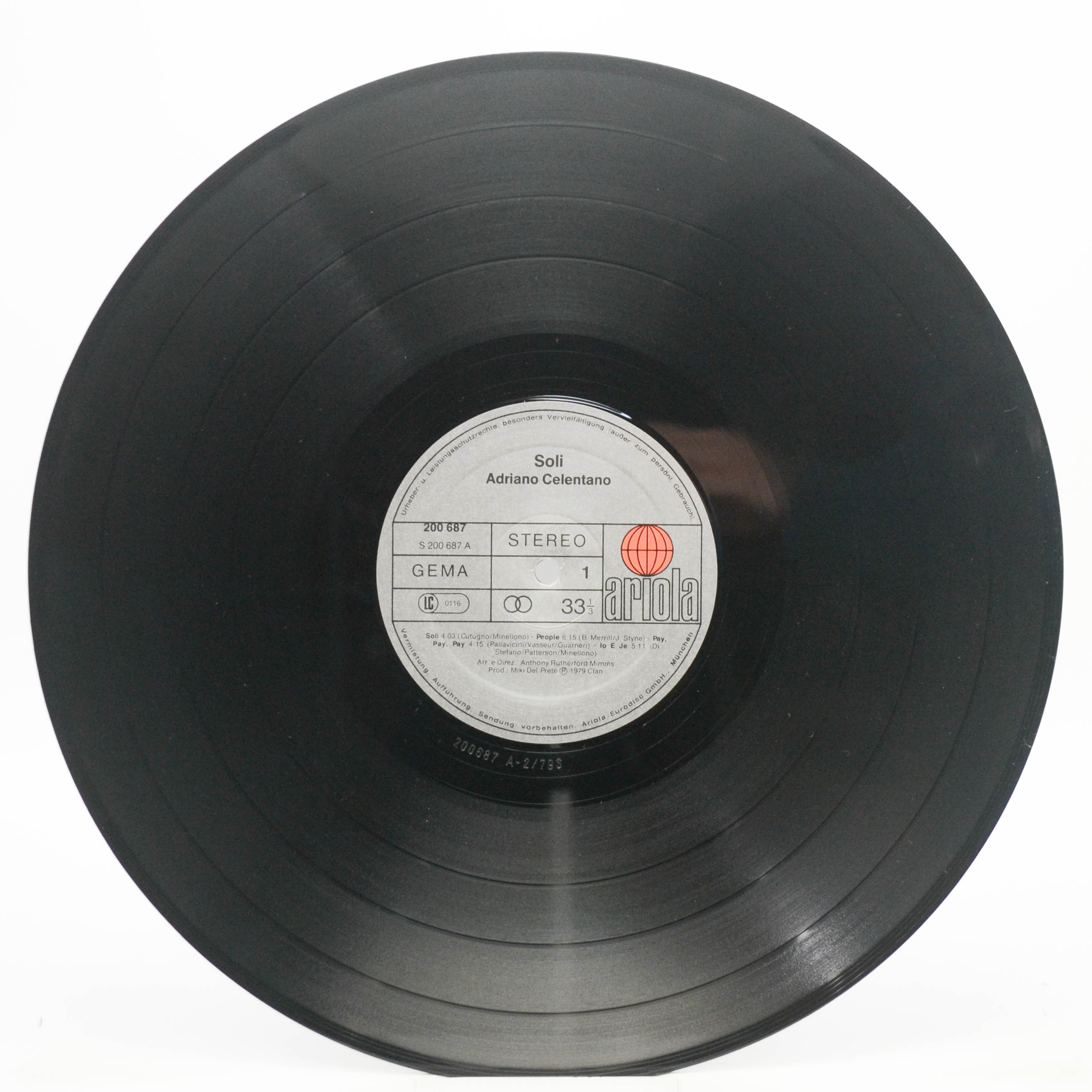 Adriano Celentano — Soli, 1979