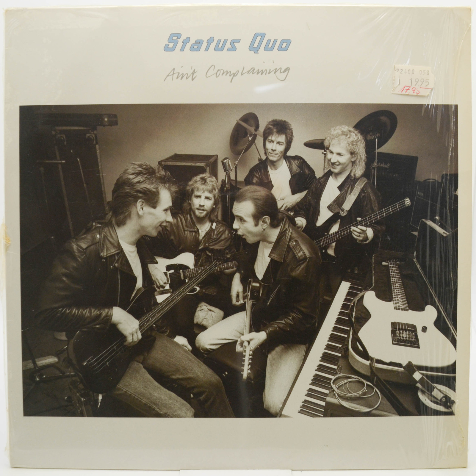 Виниловая пластинка Status Quo — Ain't Complaining, 1988
