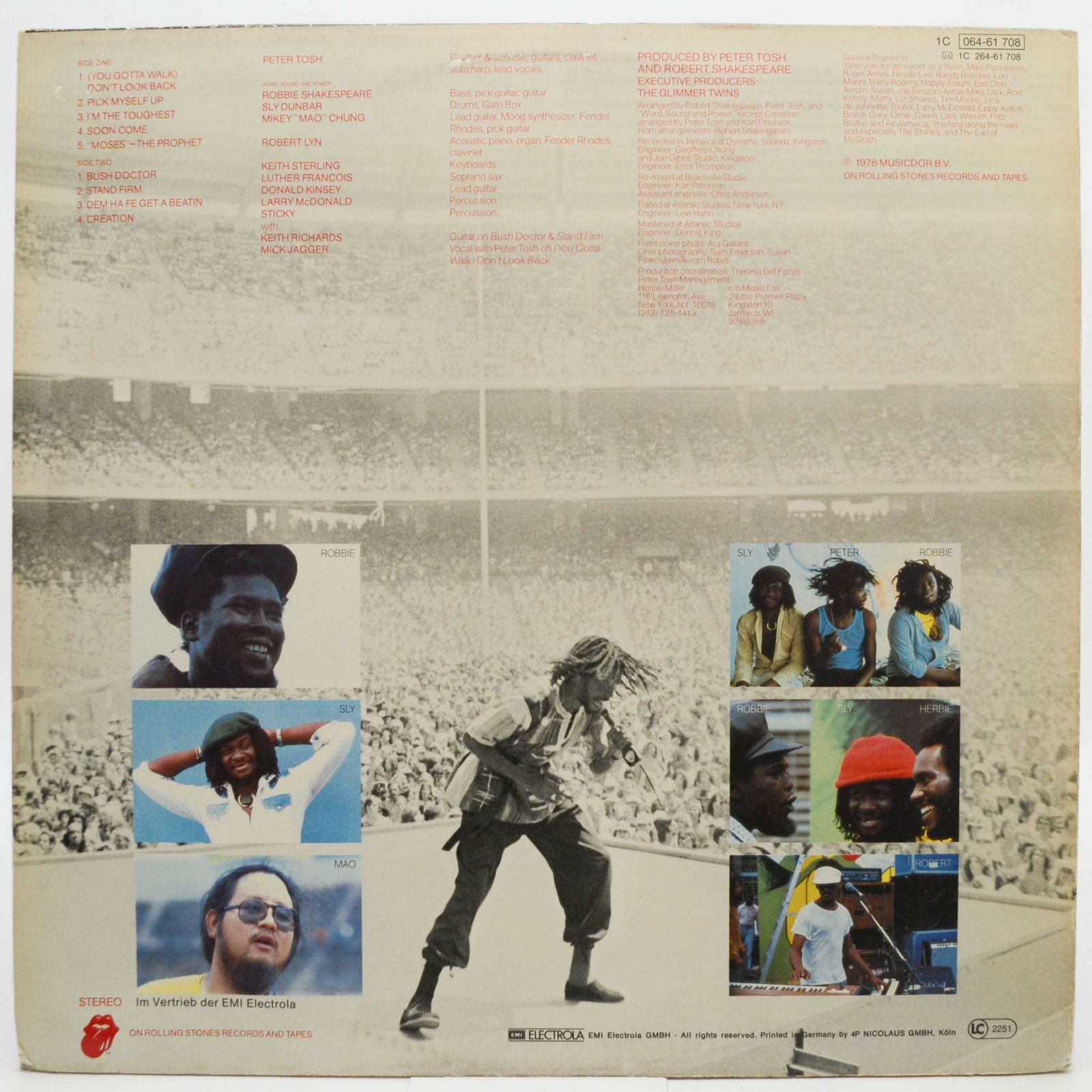 Виниловая пластинка Peter Tosh — Bush Doctor, 1978