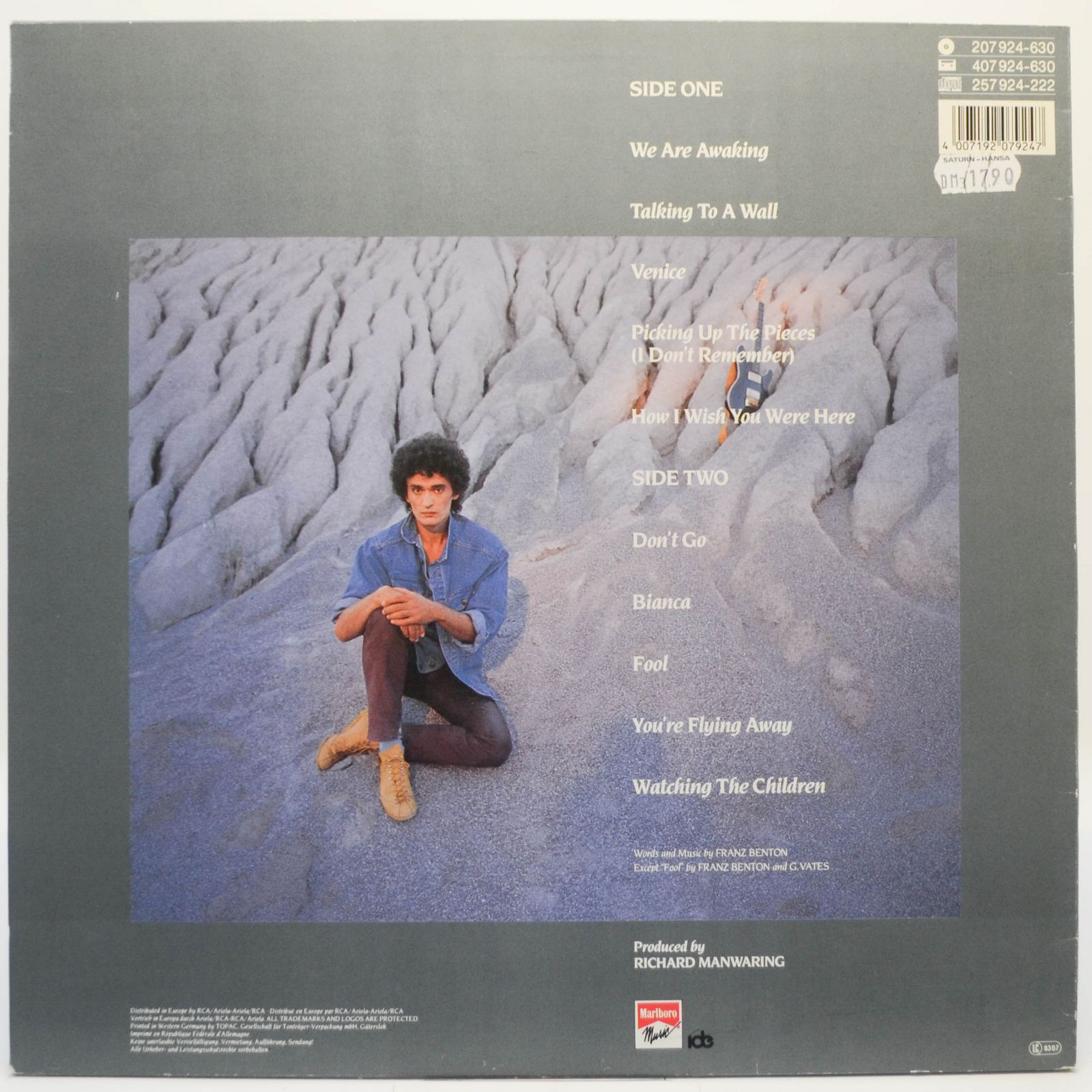 Виниловая пластинка Franz Benton — Talking To A Wall, 1986