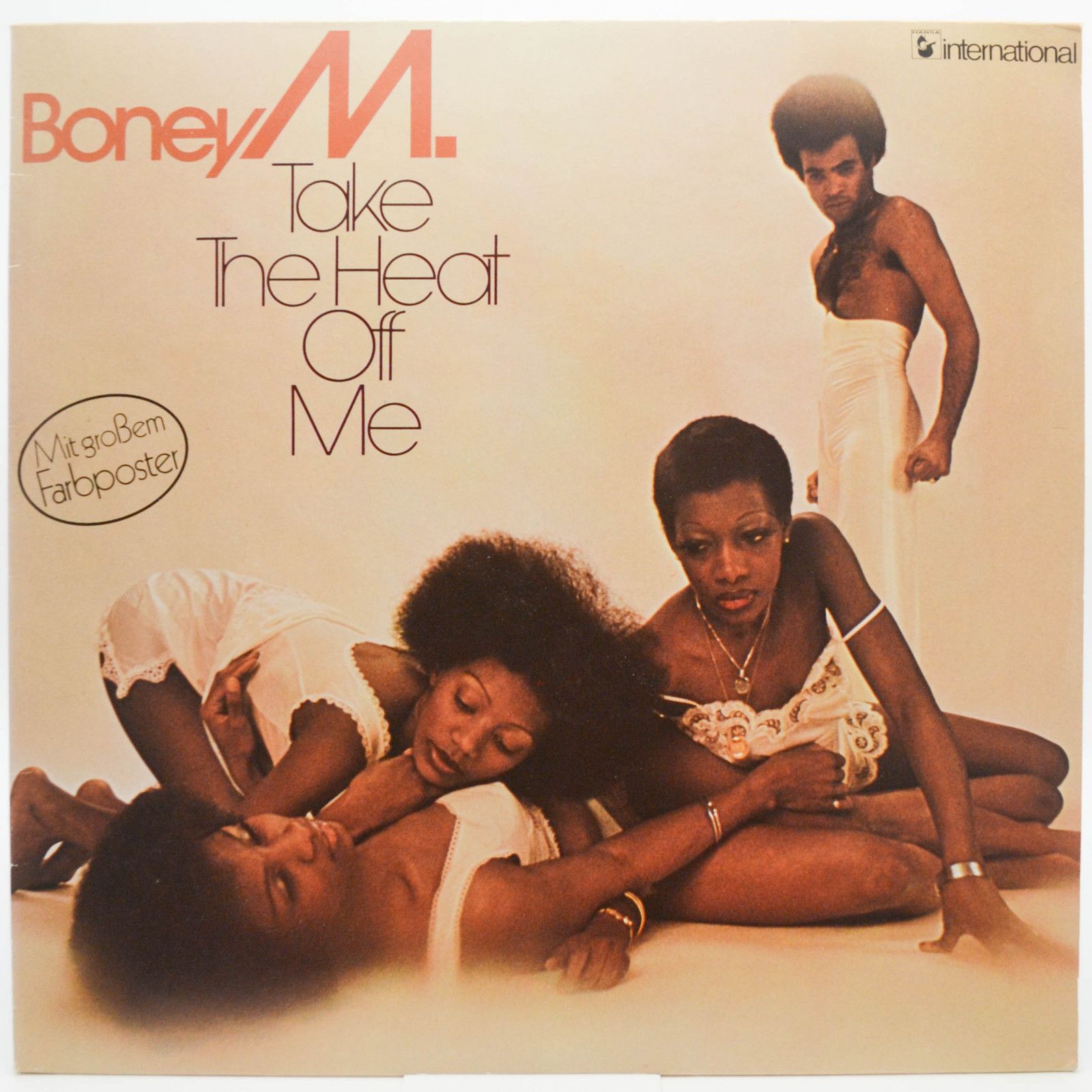Boney M. — Take The Heat Off Me (poster), 1976