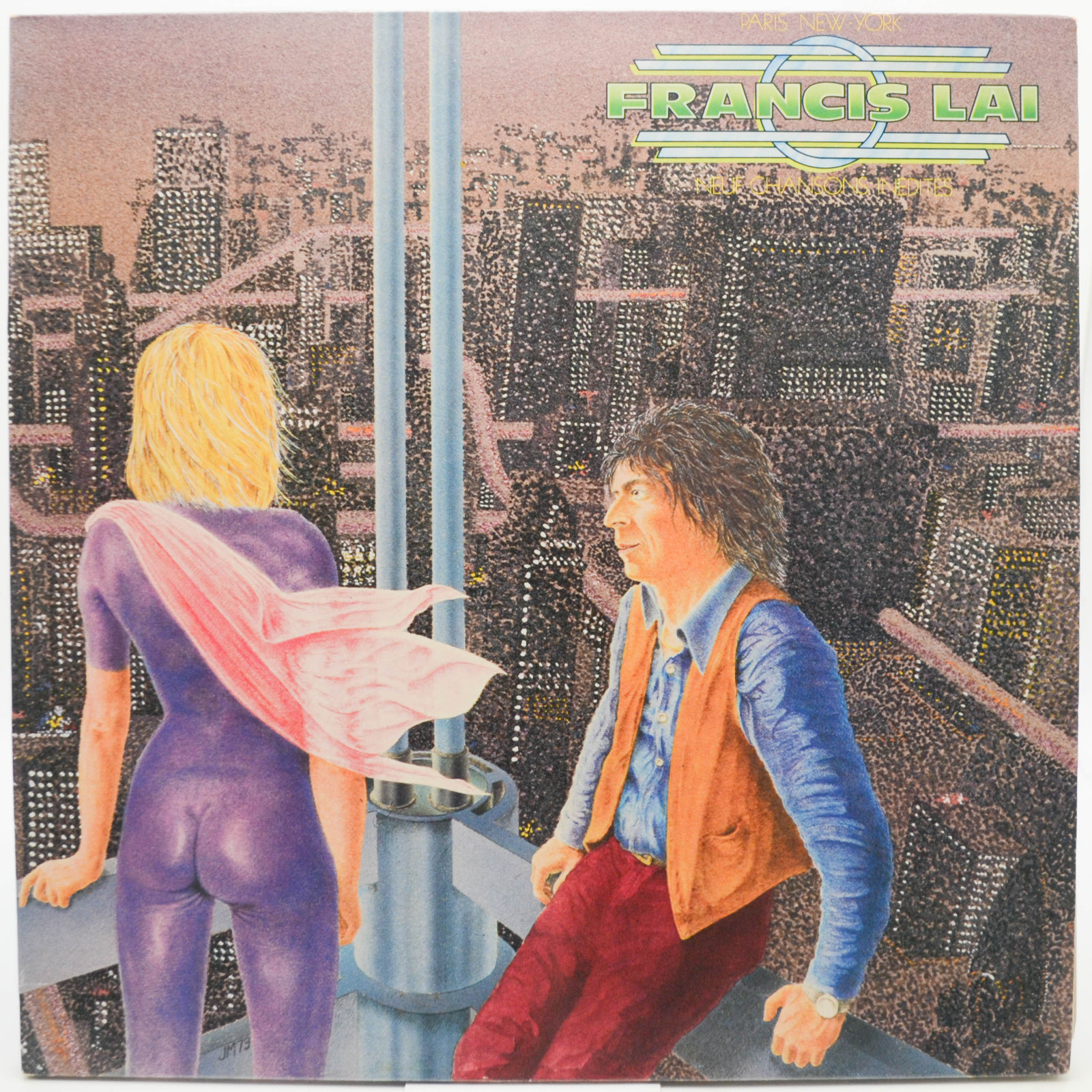 Виниловая пластинка Francis Lai — Paris - New-York, 1980