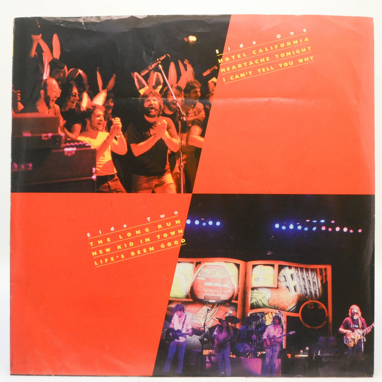 Eagles — Eagles Live (2LP, USA, poster), 1980